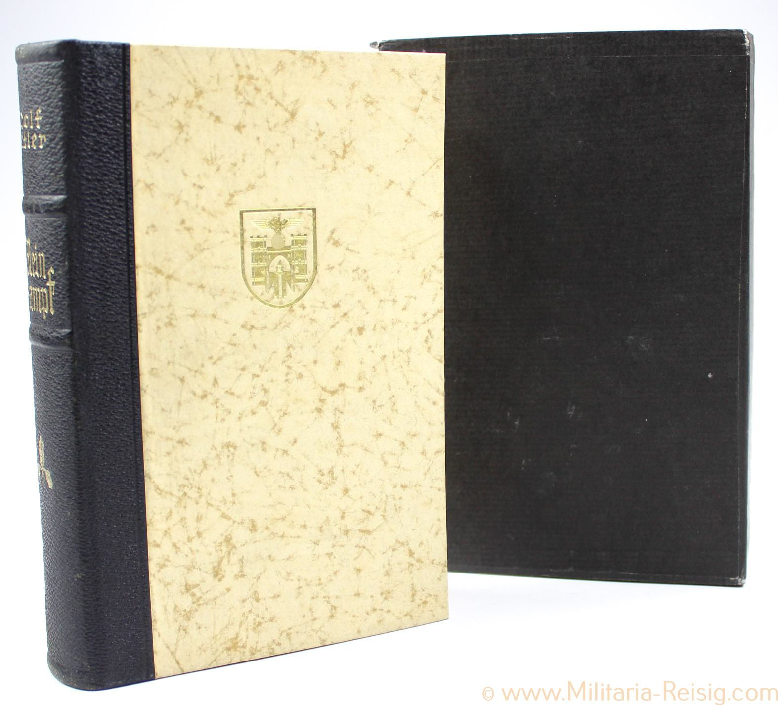 Mein Kampf Hochzeitsausgabe 1938 mit Stadtwappen München, TOP!