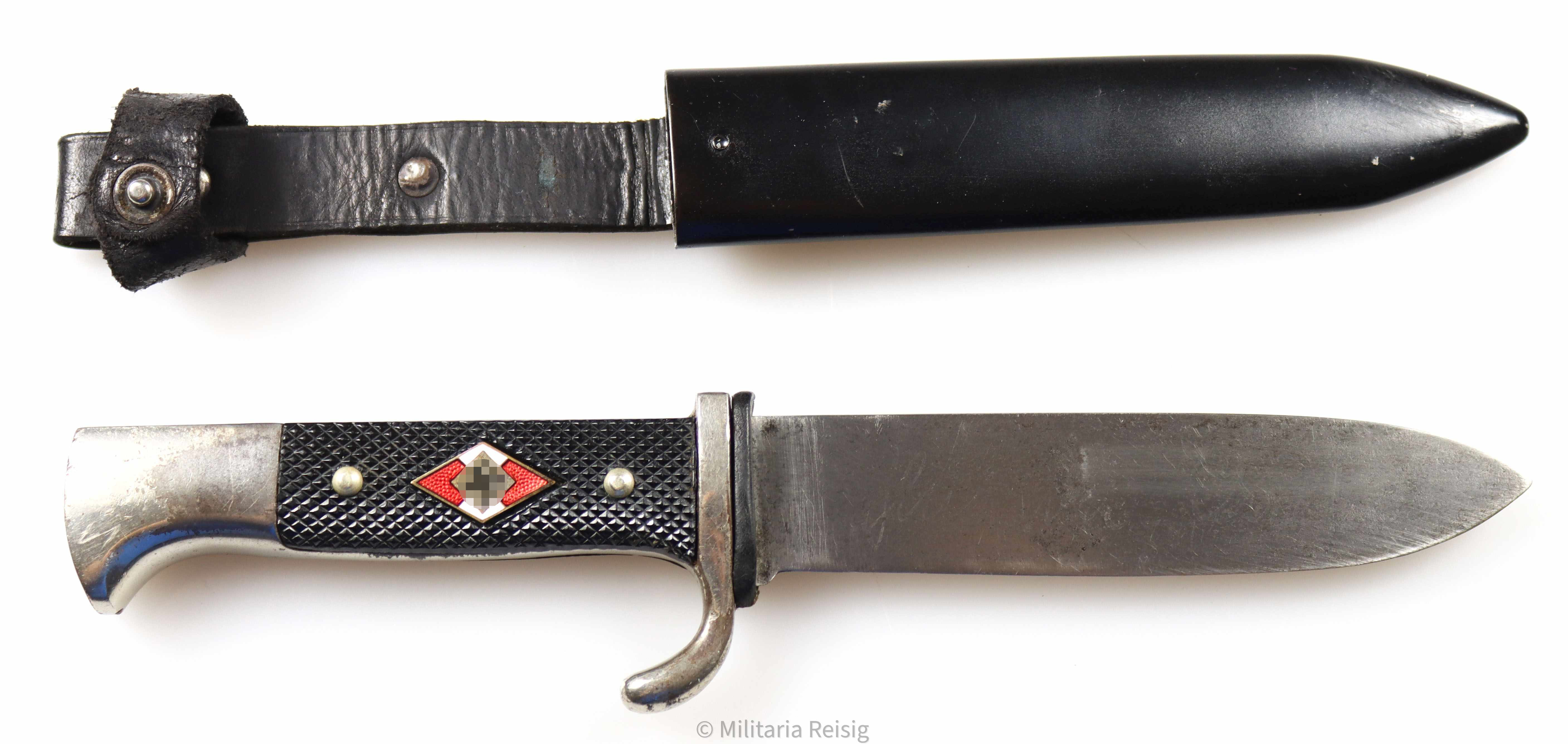 HJ Fahrtenmesser, Hersteller Carl August Meis, Solingen