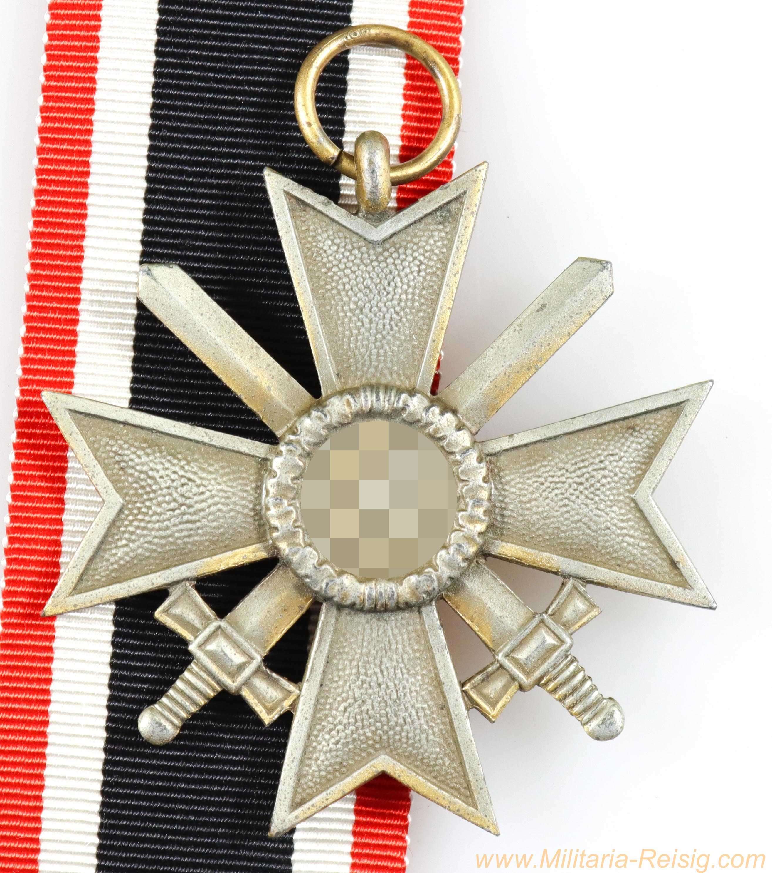 Kriegsverdienstkreuz mit Schwertern 2.Klasse 1939, Hersteller 100
