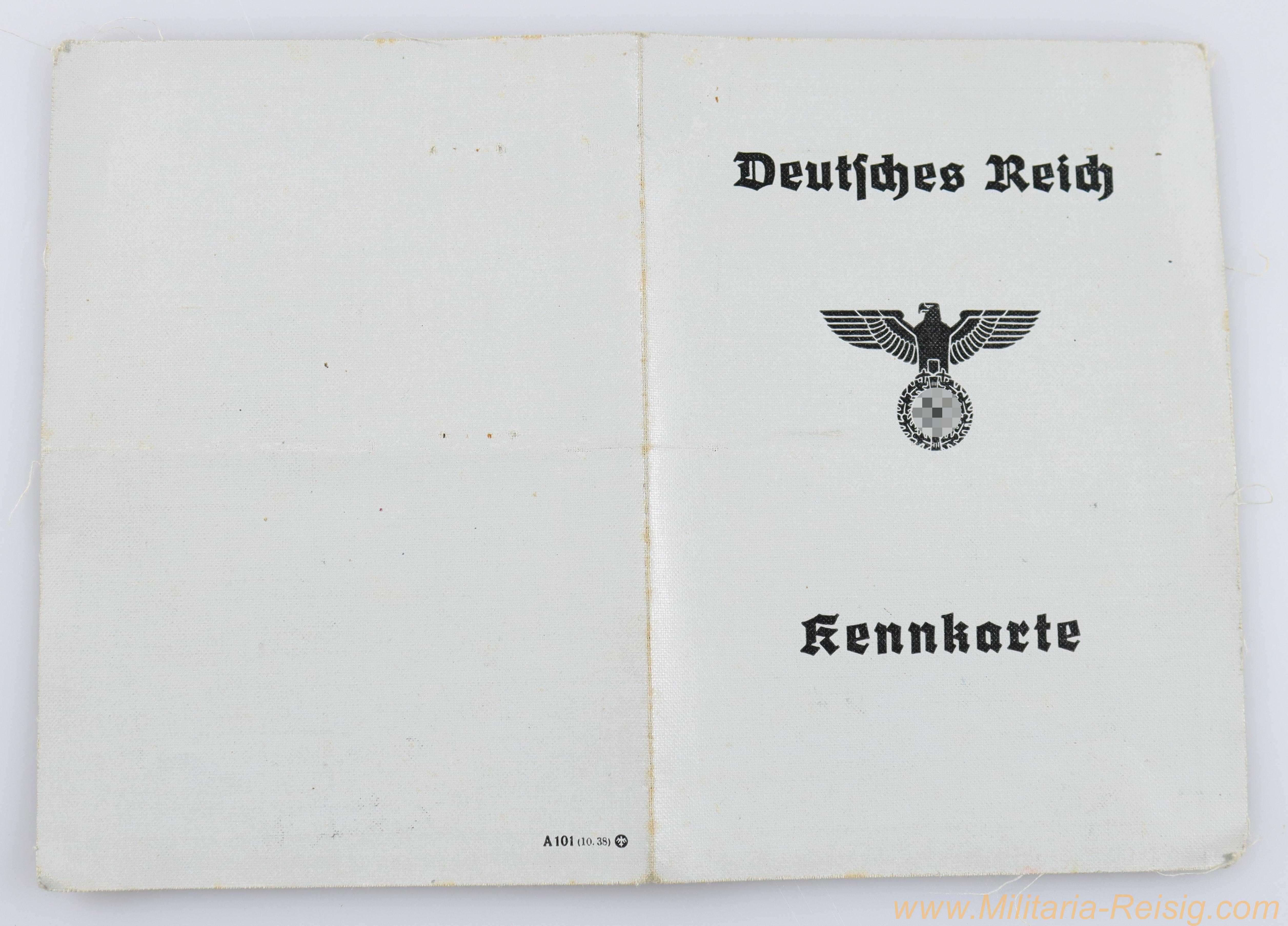 Deutsches Reich Kennkarte