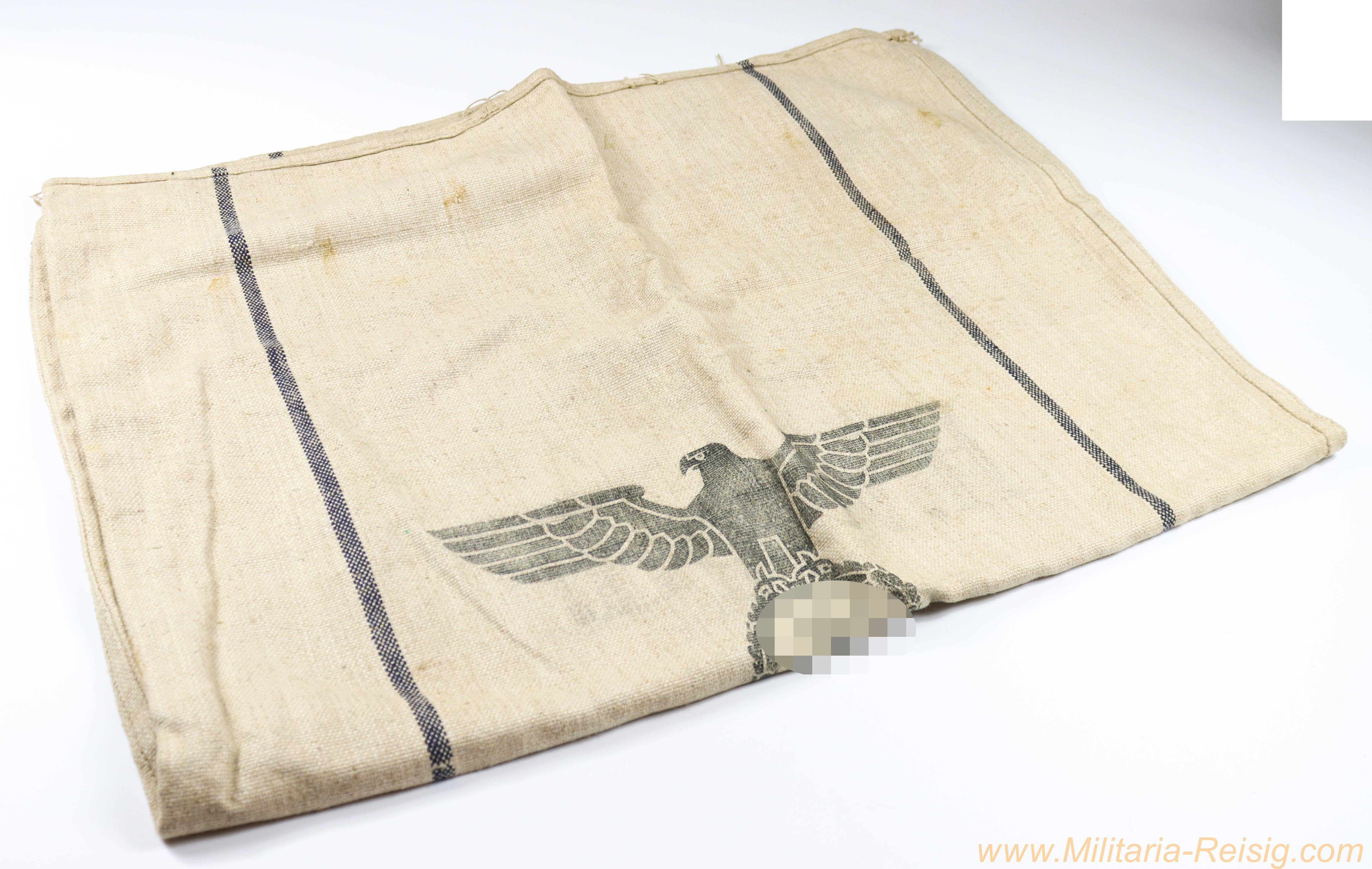 Wehrmacht Heer Verpflegungssack 1944 – "H. Verpfl." mit Hoheitsadler