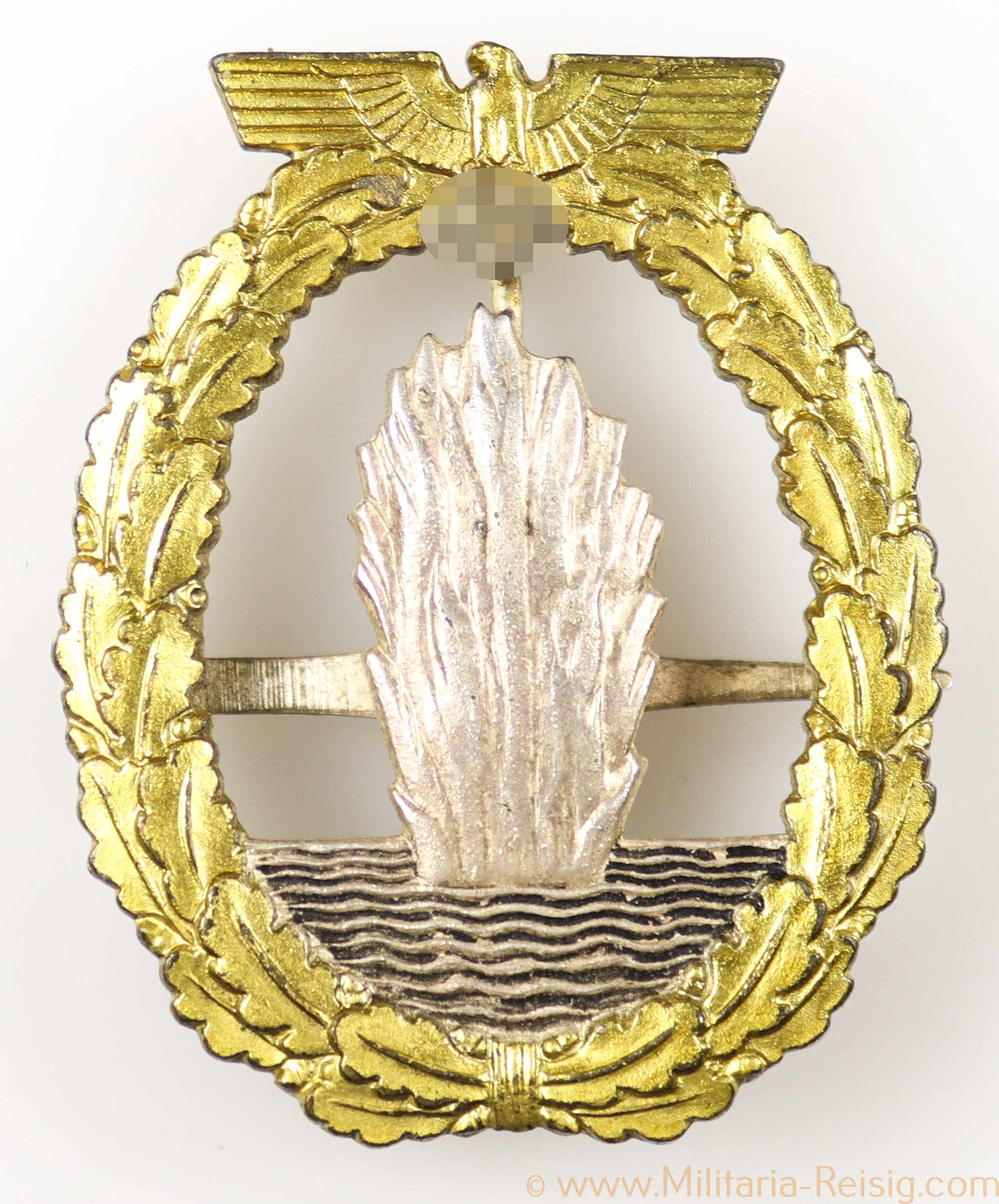 Minensucher Kriegsabzeichen, Hersteller Wilhelm Deumer, Lüdenscheid