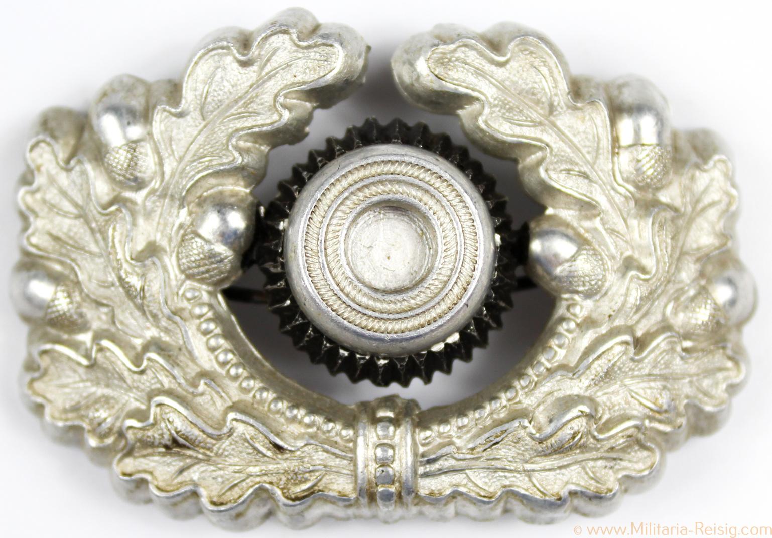 Eichenlaubkranz mit Kokarde für Schirmmütze, D.R.G.M.