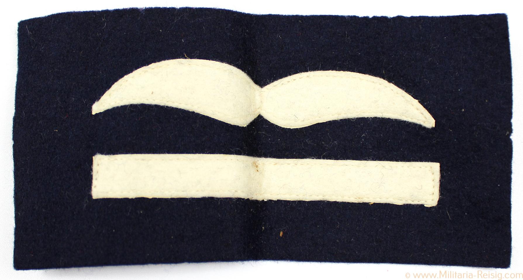 Luftwaffe - Rangabzeichen für den Fliegerschutzanzug Leutnant