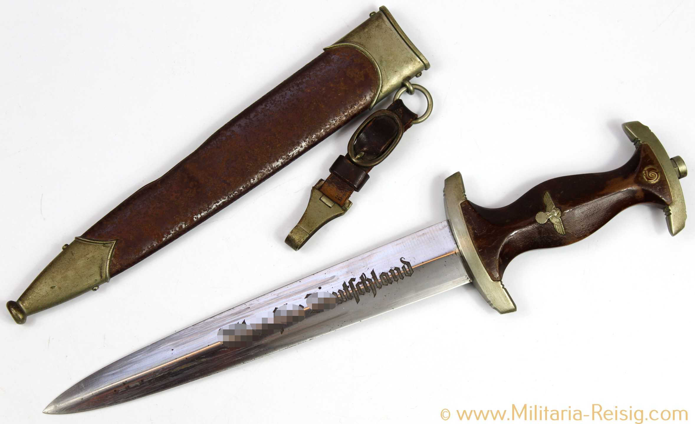 SA Dolch, Herst. Aesculap, Tuttlingen, TOP PATINA!