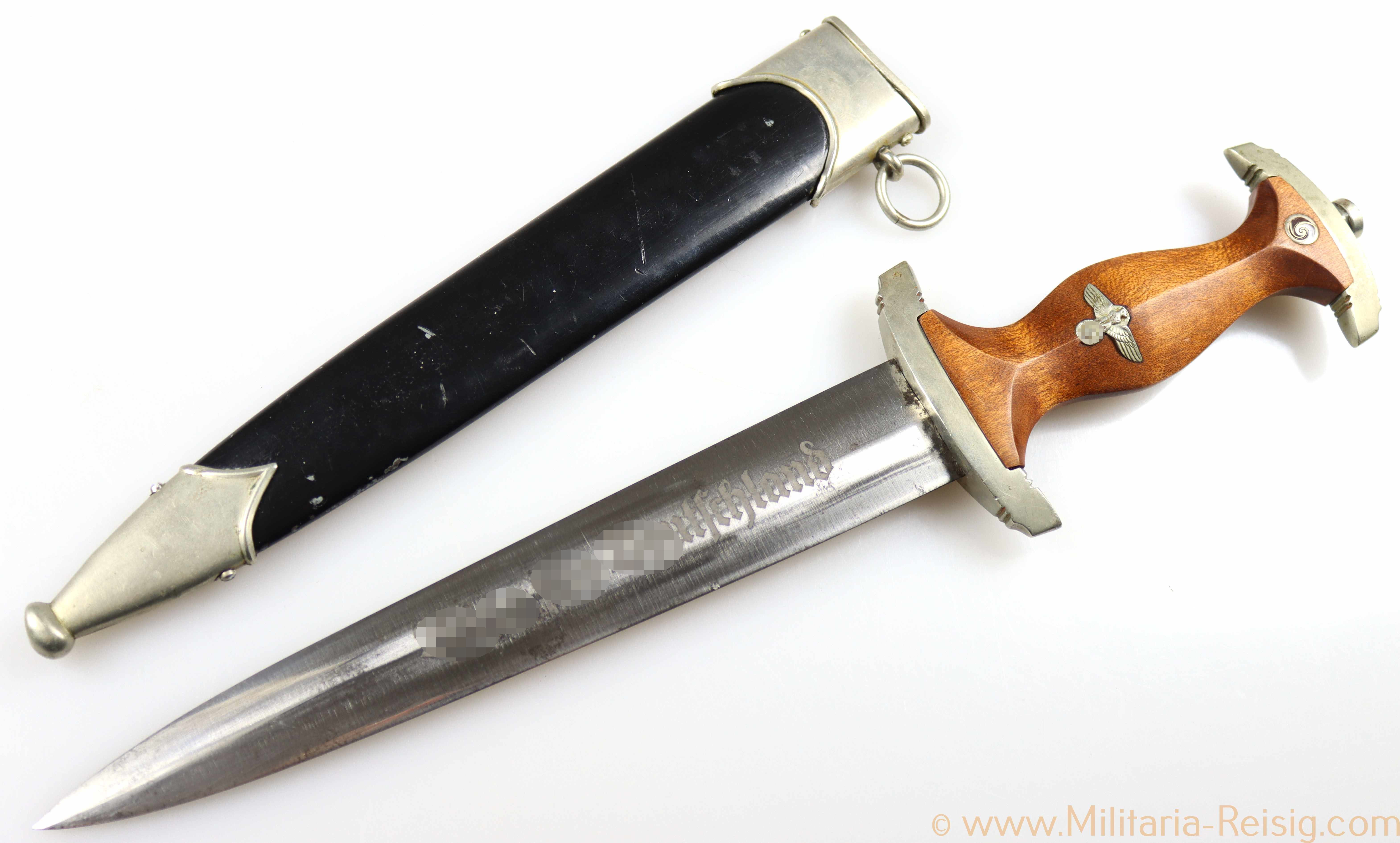 NSKK Dolch, Hersteller August Bickel, Steinbach-Hallenberg