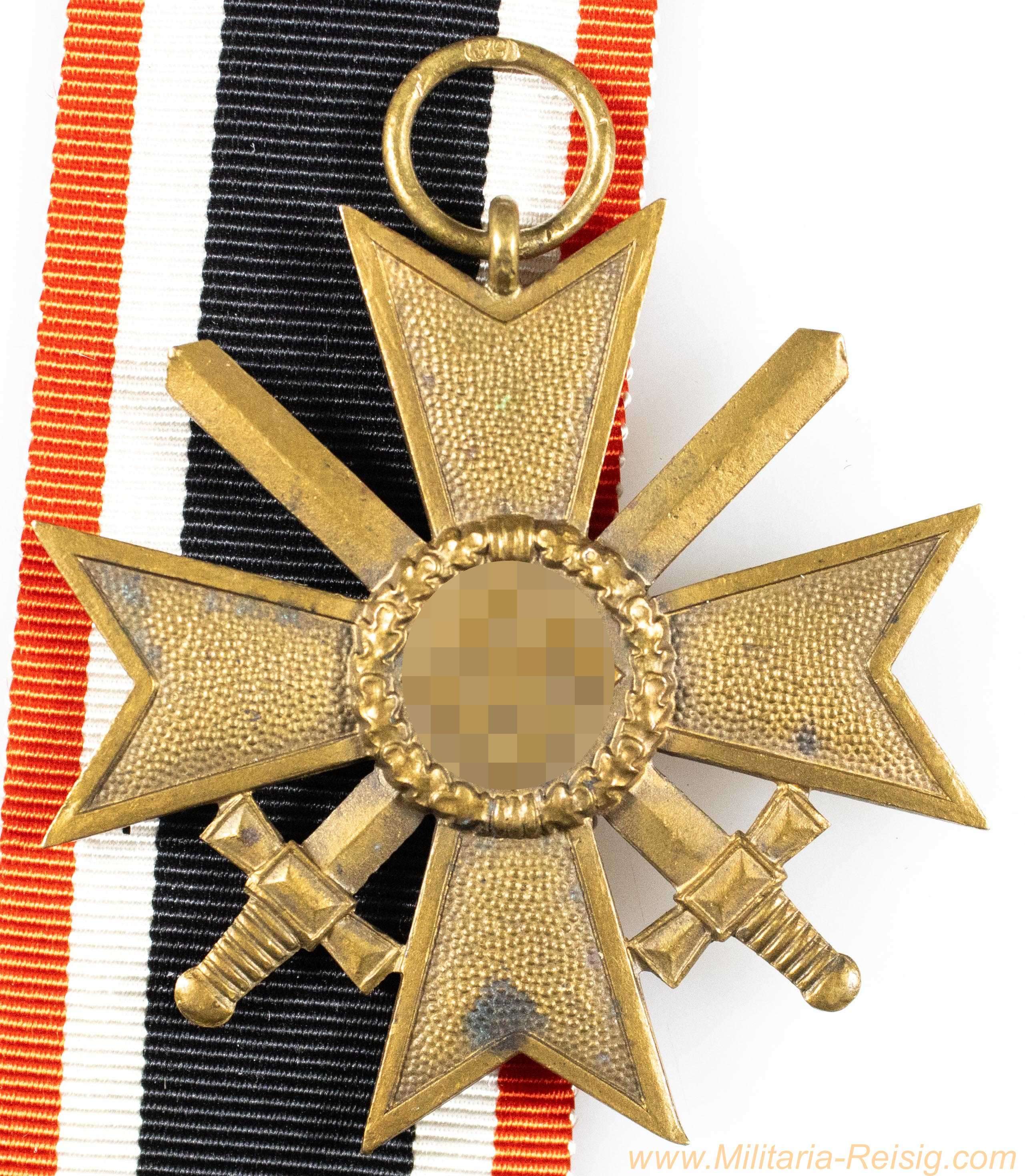 Kriegsverdienstkreuz 2. Klasse mit Schwertern, Hersteller 39