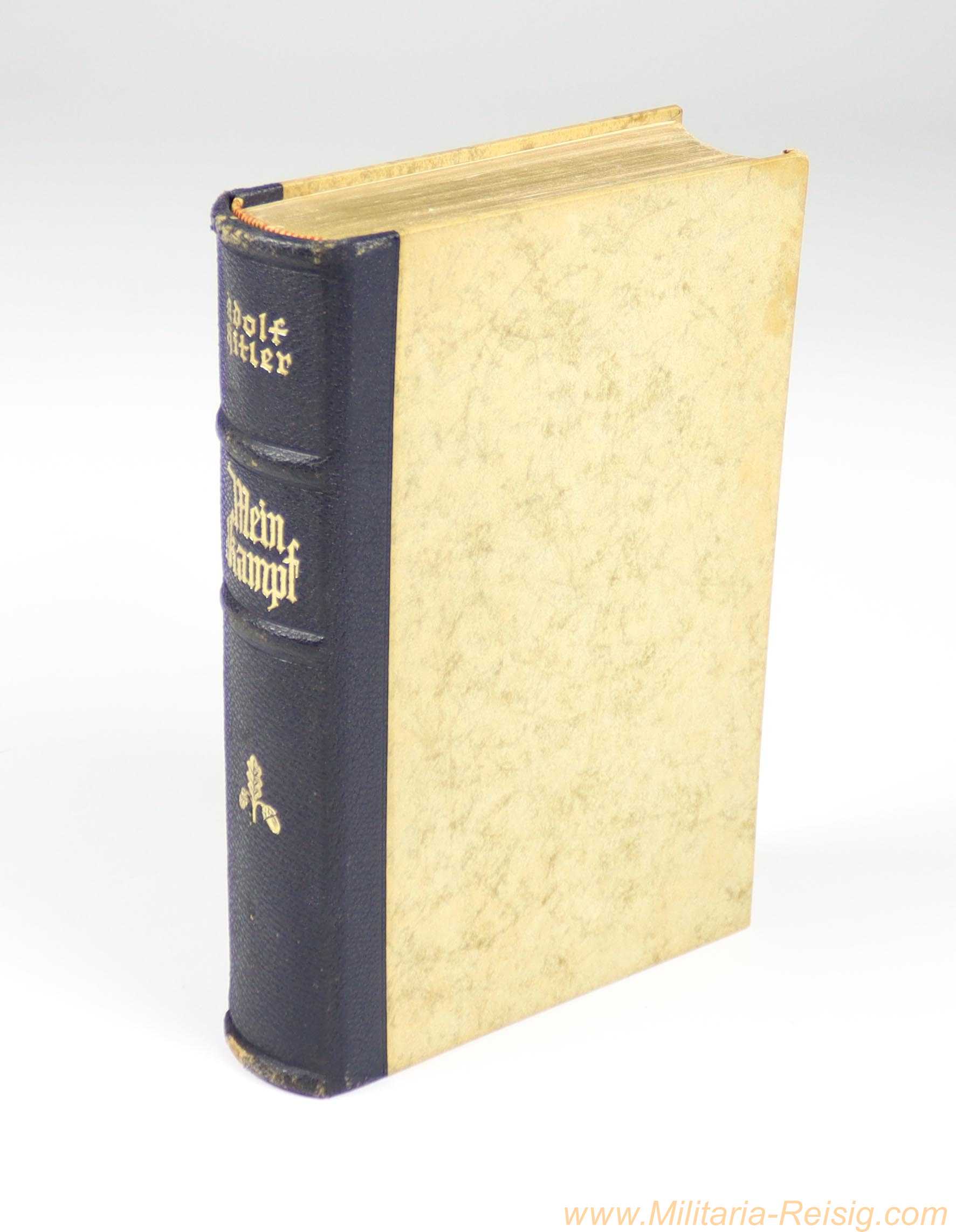 Mein Kampf" – Hochzeitsausgabe 1939 (mit Widmungsseite Stadt Rotenburg a. d. Fulda)