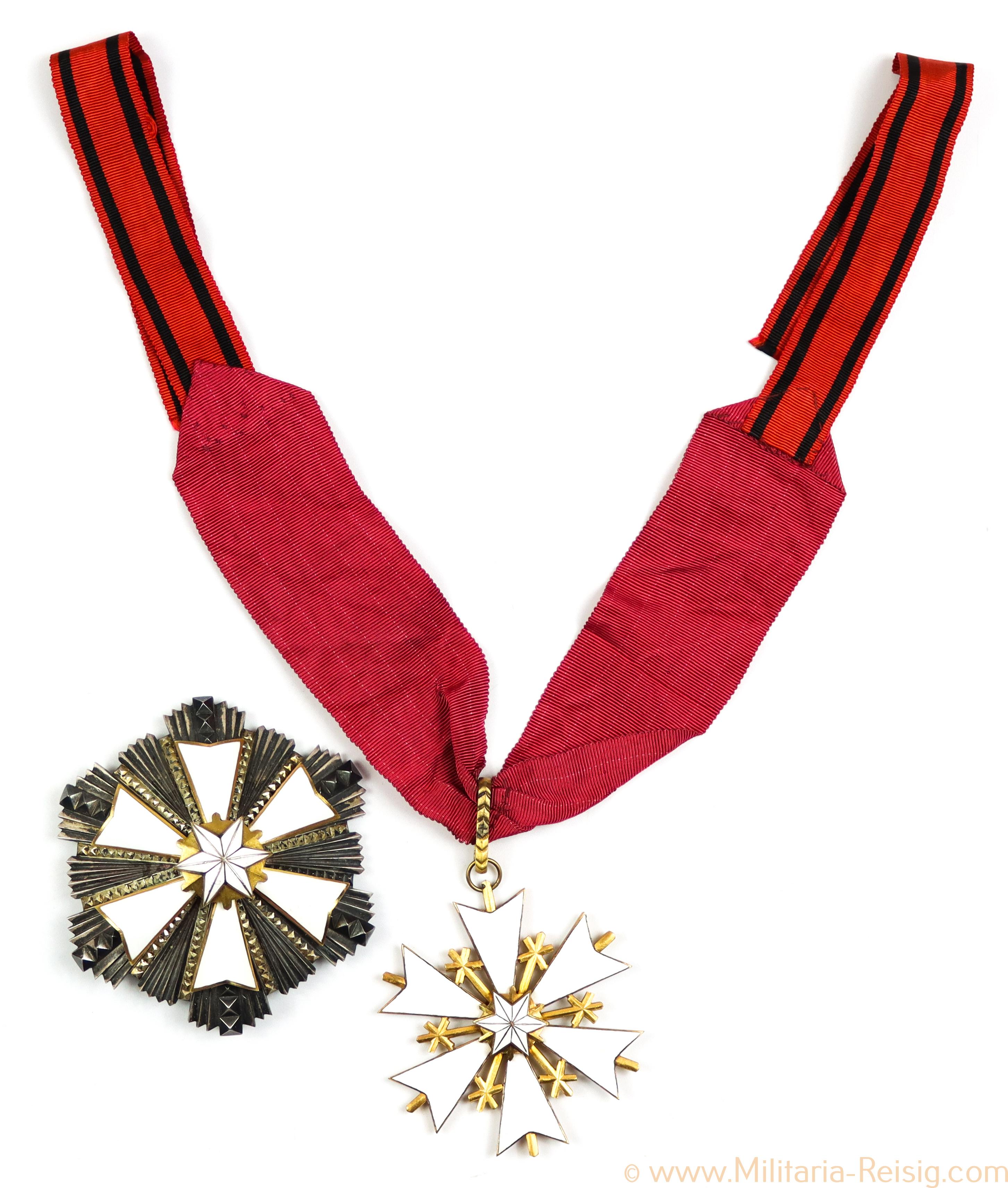 Estland - Orden vom Weißen Stern 1. Modell Großkreuz und 3. Klasse, 1928-40