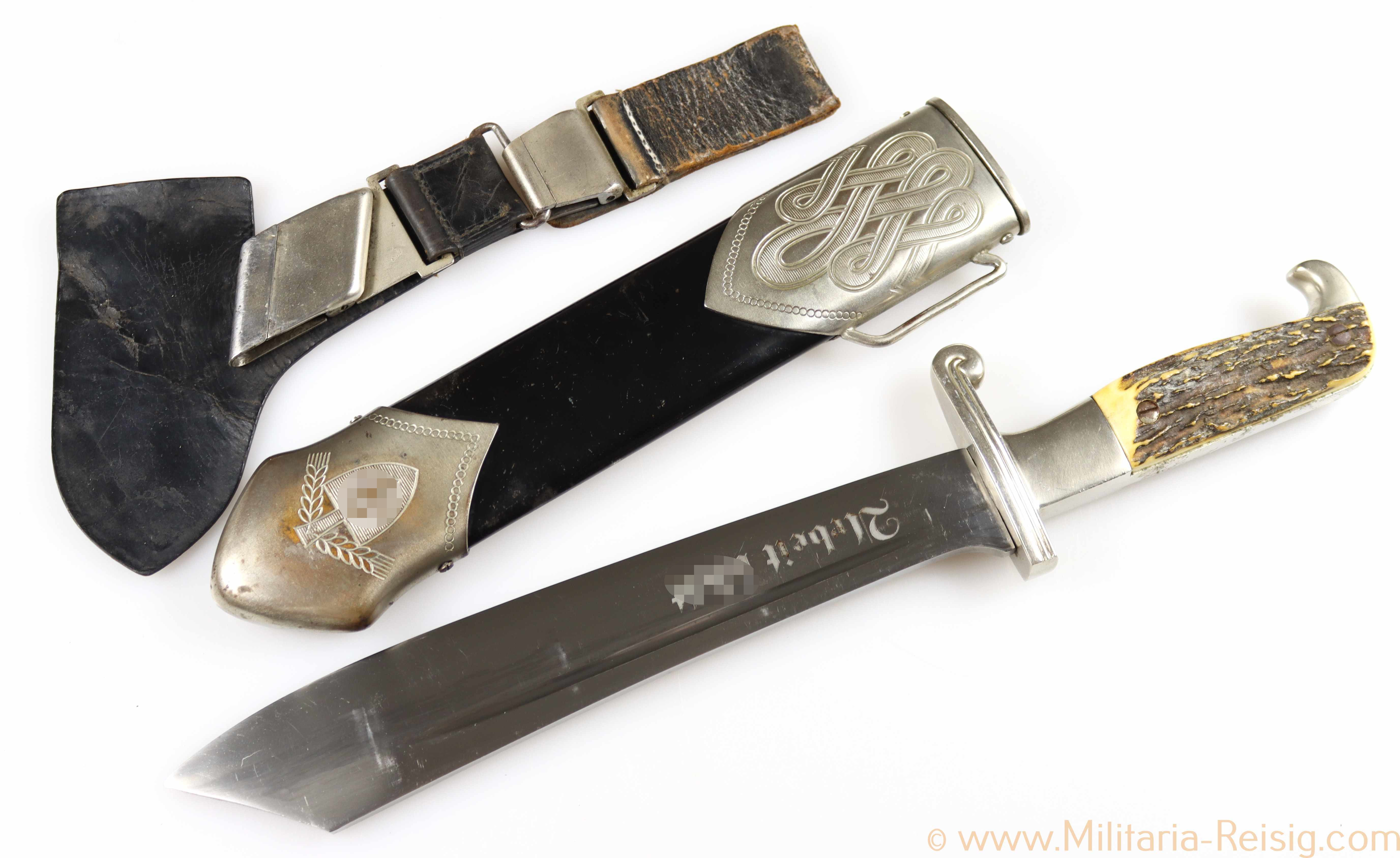 Rad Hauer mit Gehänge, Hersteller Carl Eickhorn, Solingen