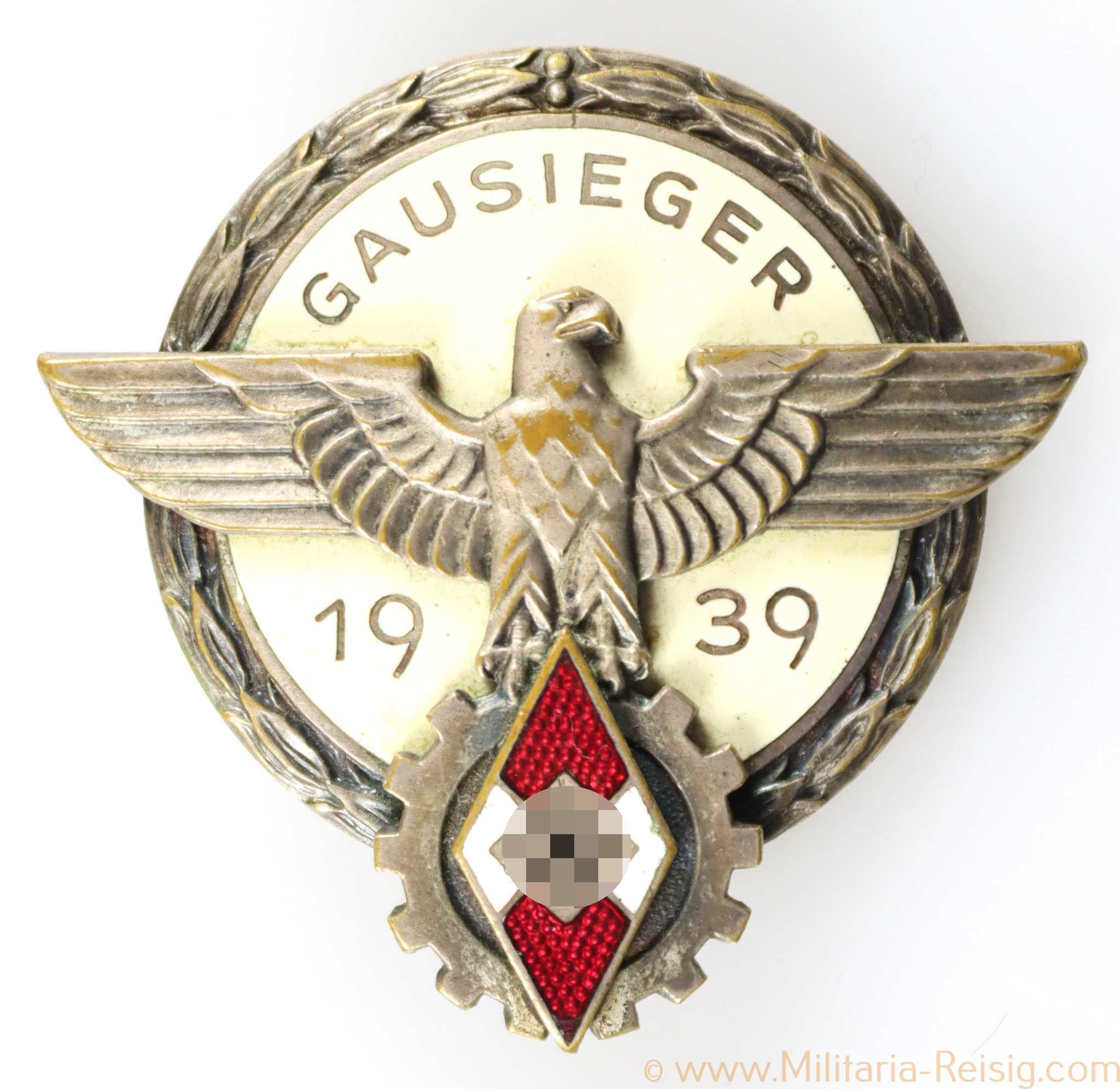 Ehrenzeichen Gausieger im Reichsberufswettkampf 1939