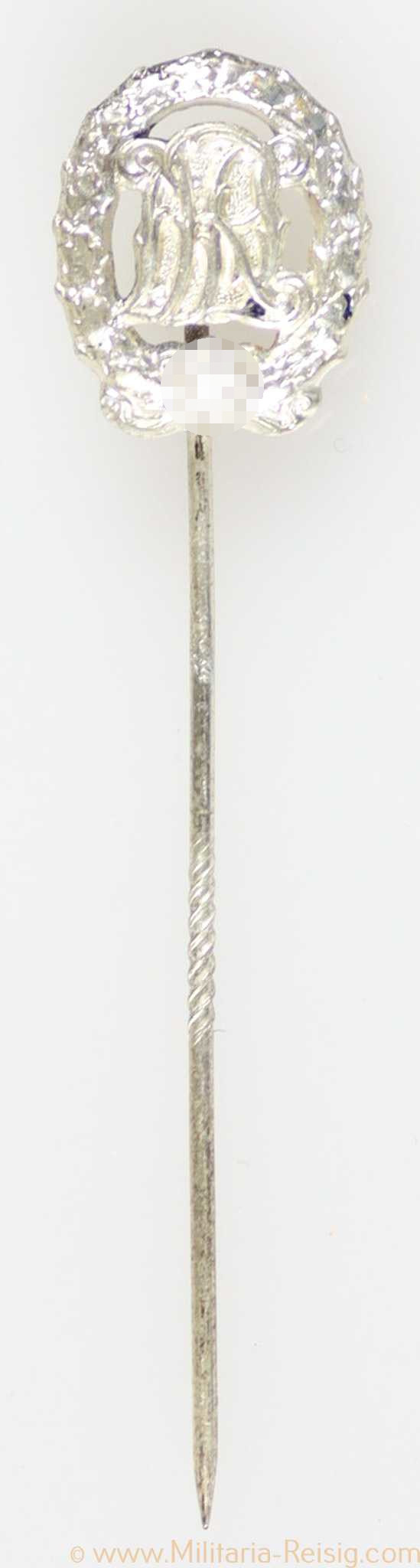 Anstecknadel DRL Deutsches Reichssportabzeichen in Silber