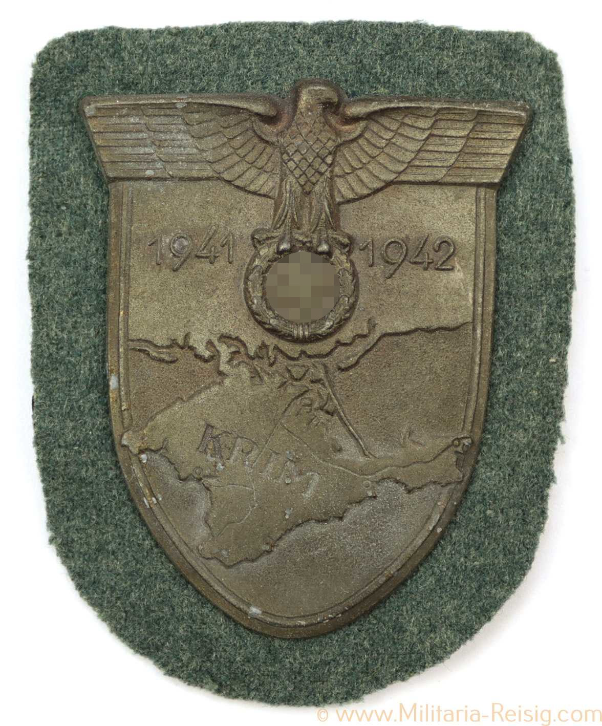 Krimschild für das Heer, Hersteller Wilhelm Deumer, Lüdenscheid