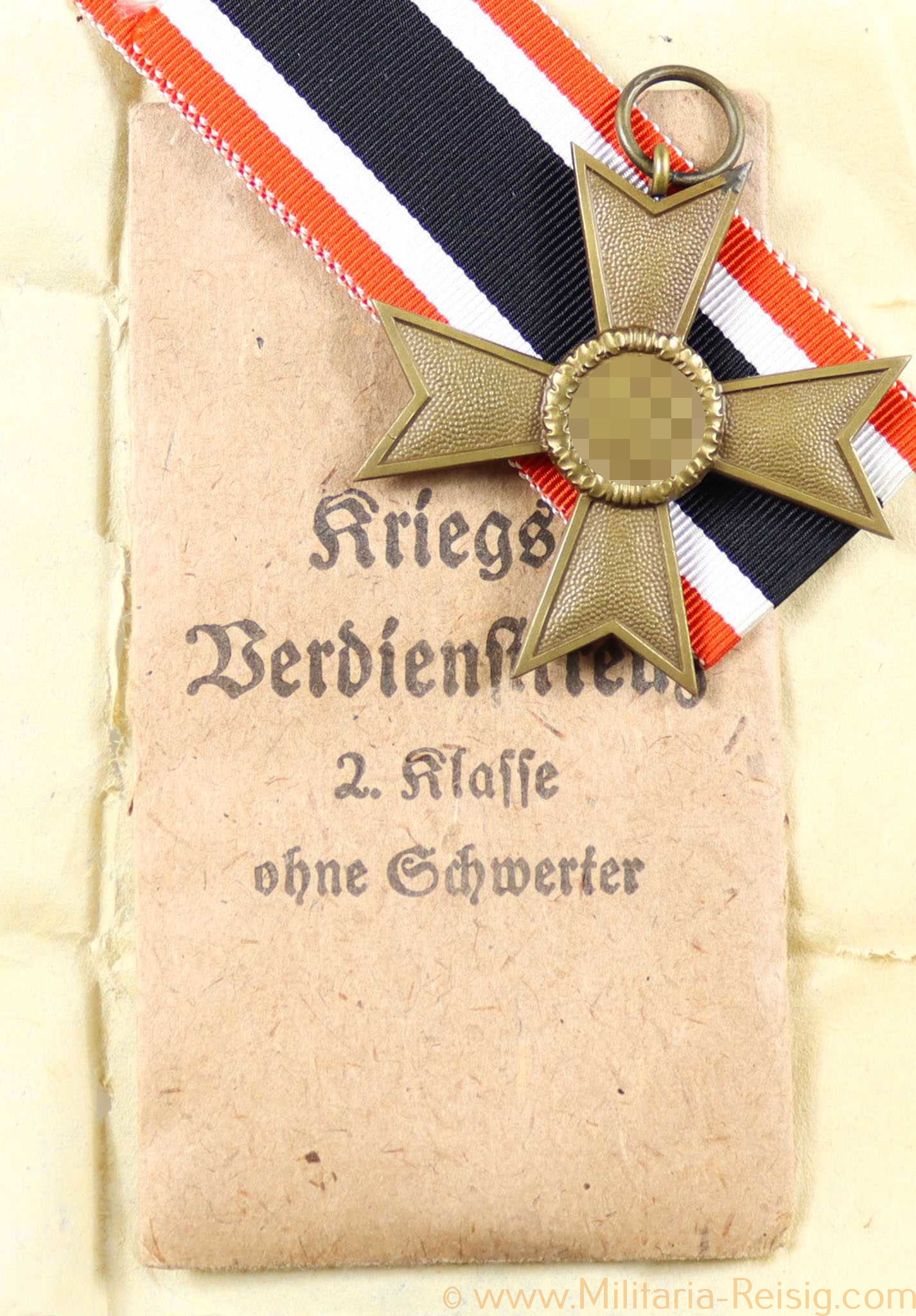 Kriegsverdienstkreuz 2. Klasse 1939 mit Tüte, Hersteller 1