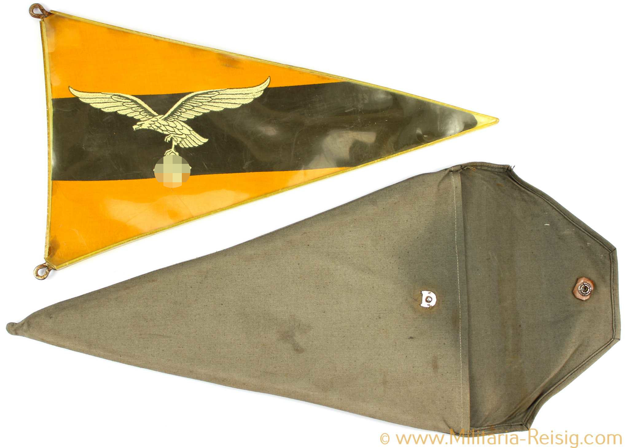 KFZ-Stander für einen Geschwaderkommodore / Regimentskommandeur der Flieger- oder Fallschirmtruppe