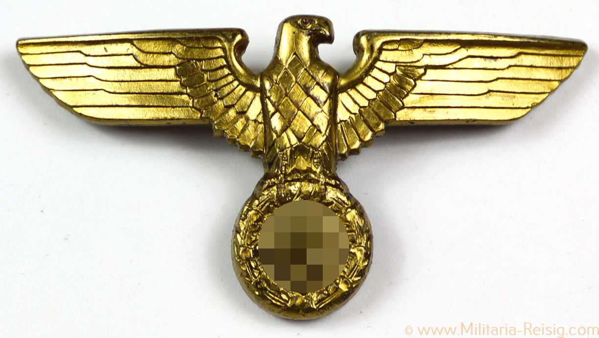 NSDAP Schirmmützenadler für politische Leiter, Herst. RZM M1/34