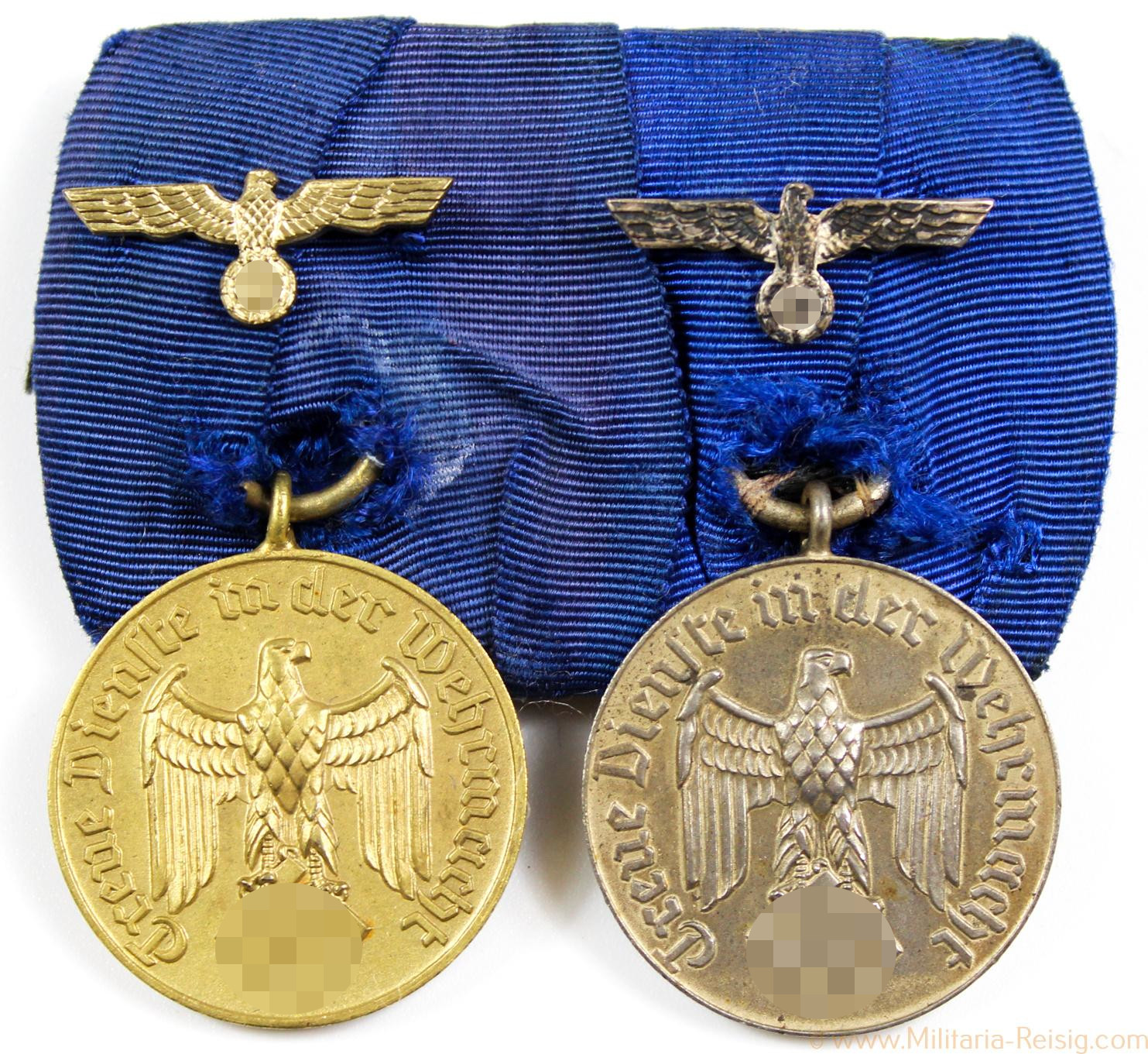 2er Ordenspange (Dienstauszeichnung 3. Klasse und 4. Klasse)