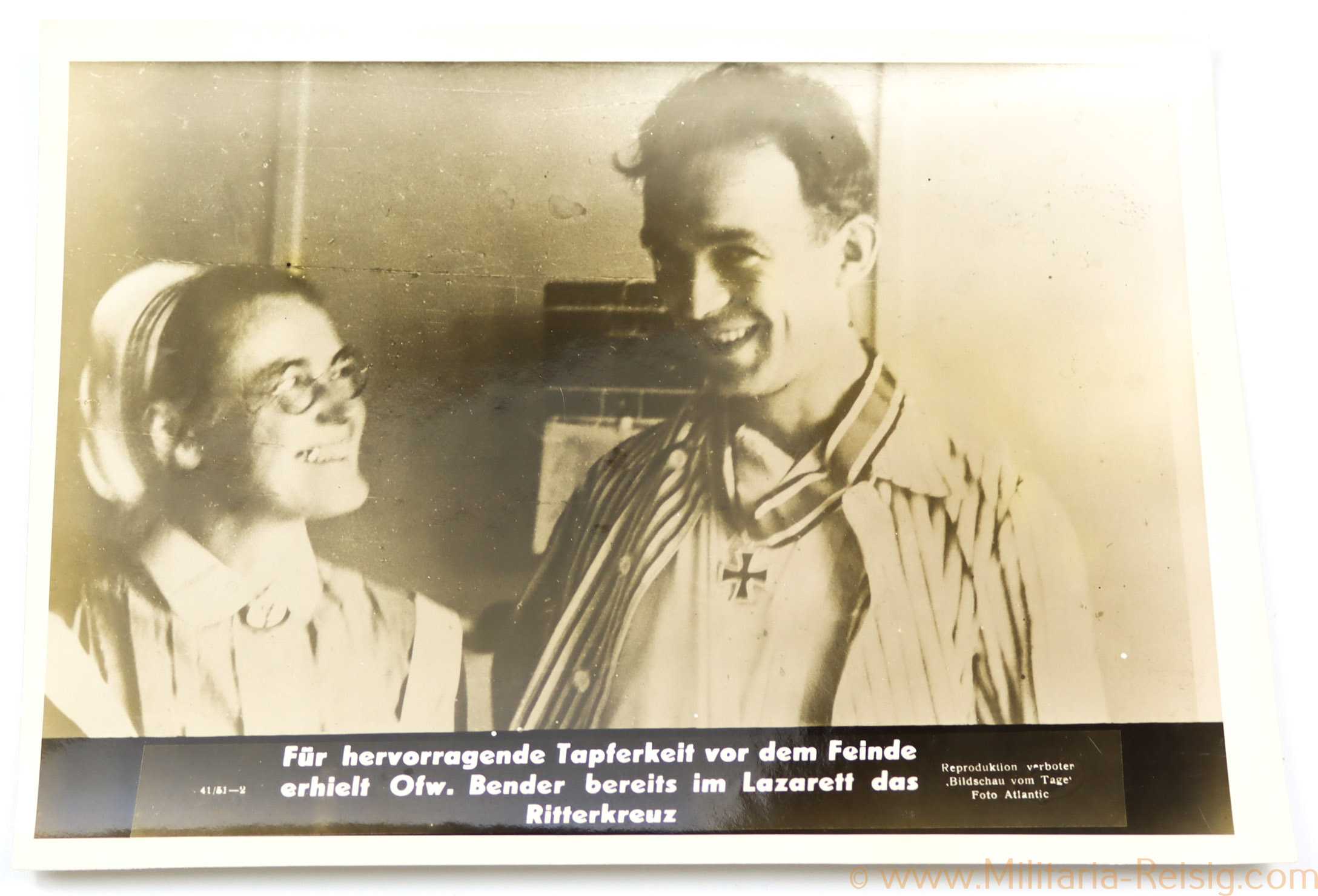 Pressefoto Oberfeldwebel Bender