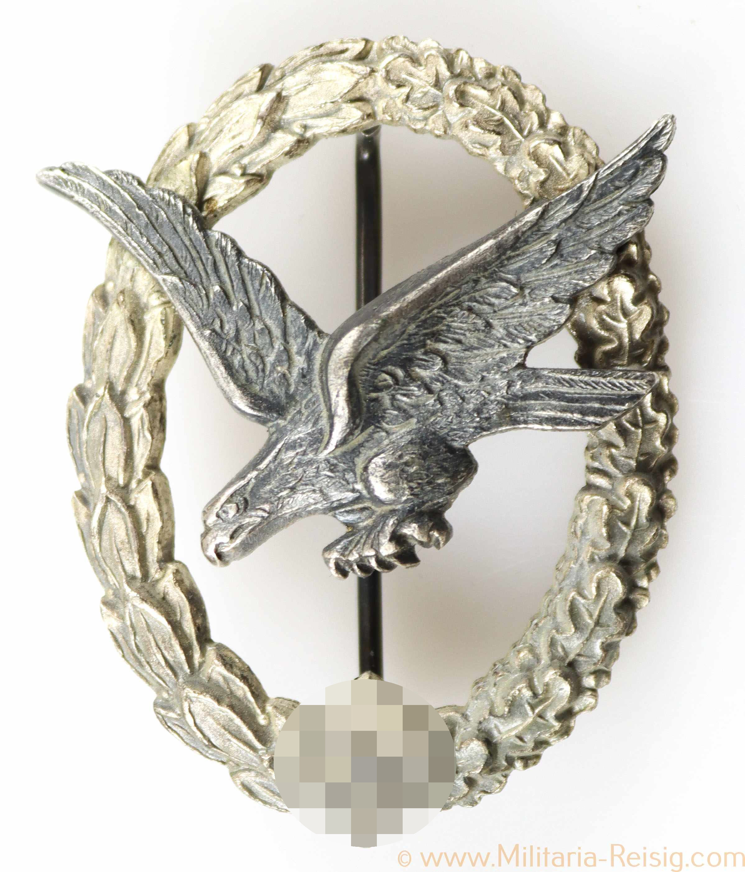 Fliegerschützenabzeichen ohne Blitzbündel, Hersteller Wilhelm Deumer, Lüdenscheid