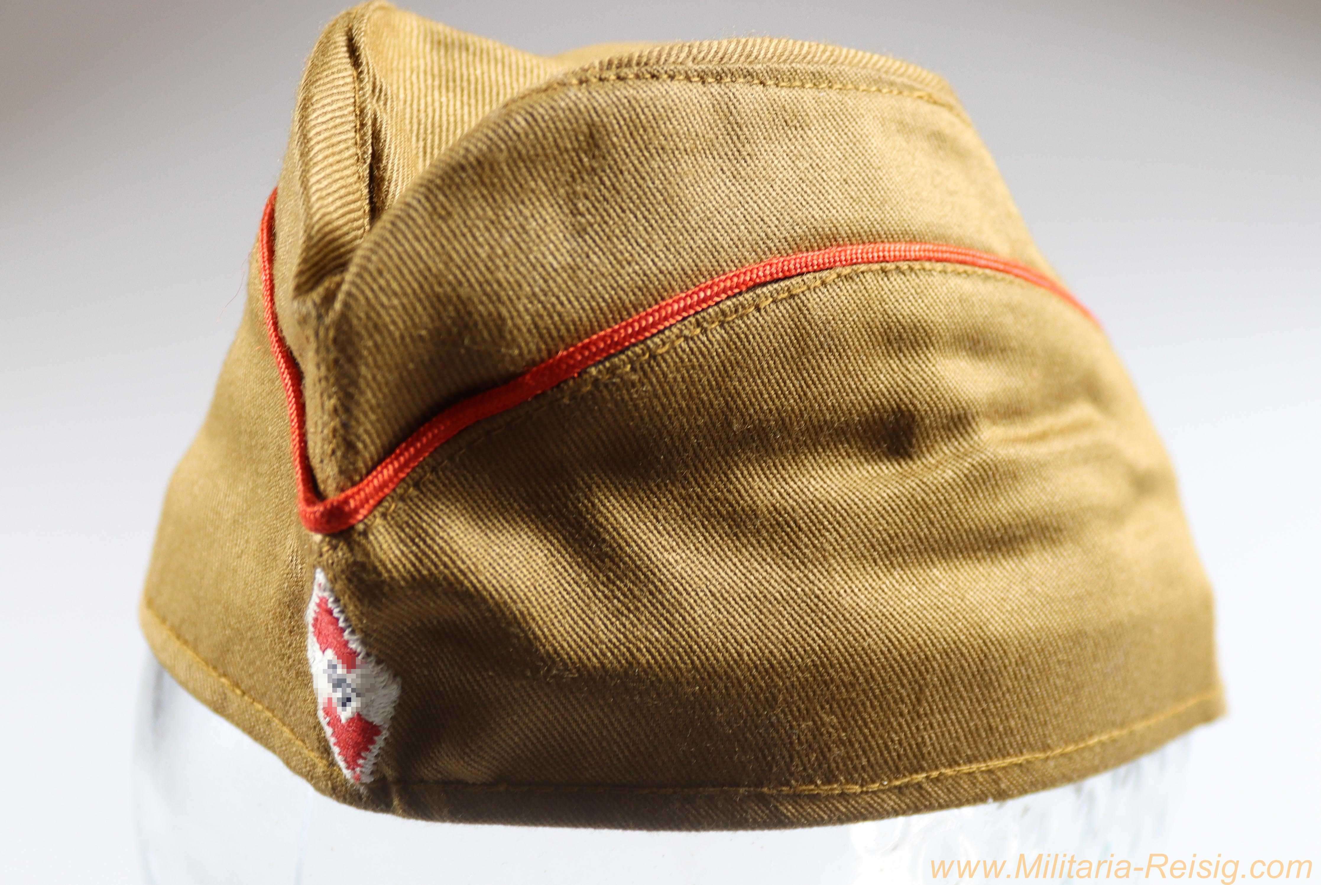 HJ-Schiffchen / Sommermütze mit RZM-Etikett