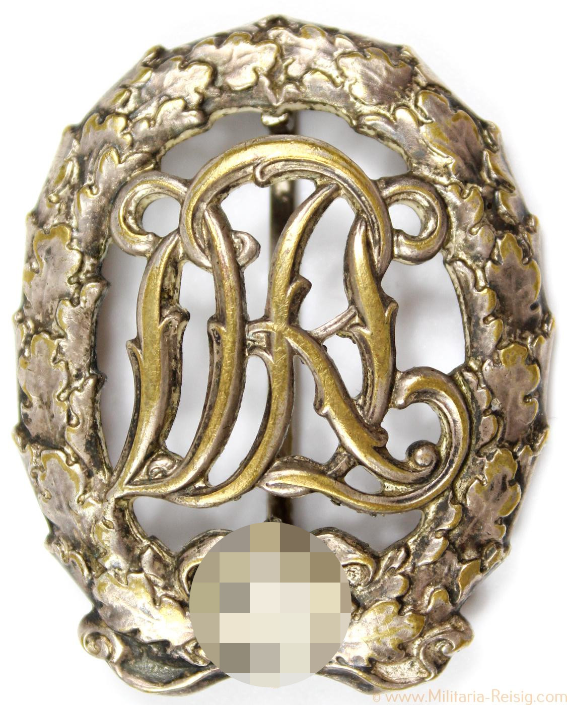 Reichssportabzeichen DRL in Silber - Herst. H. Wernstein
