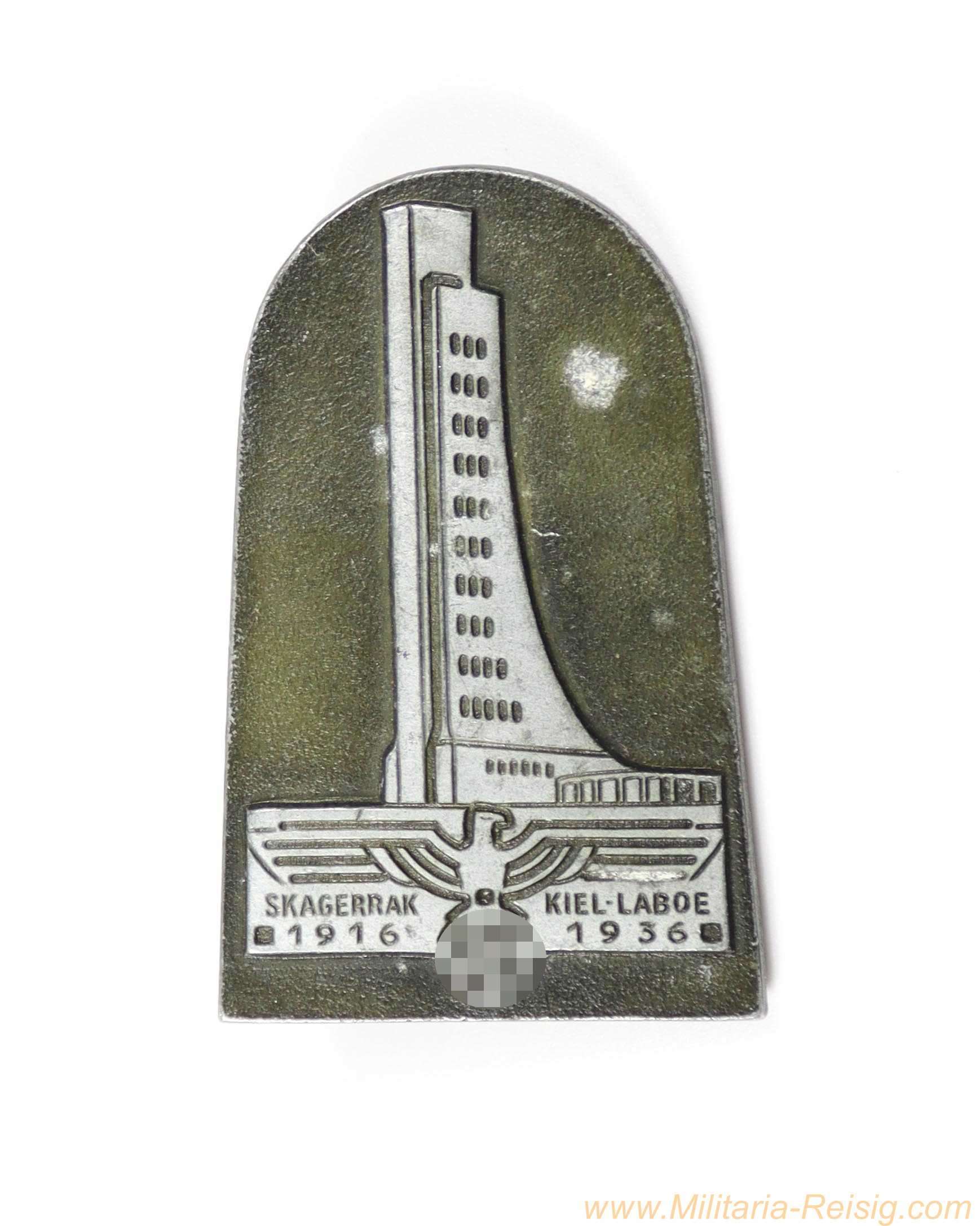 Abzeichen "Skagerrak - Kiel-Laboe 1916–1936"