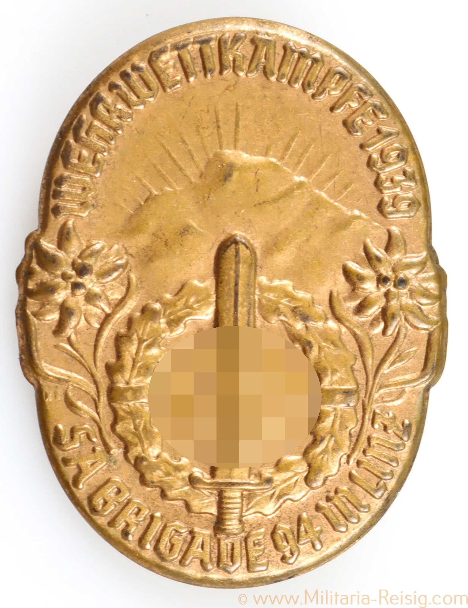 Abzeichen Wehrwettkämpfe 1939 SA Brigade 94 in Linz