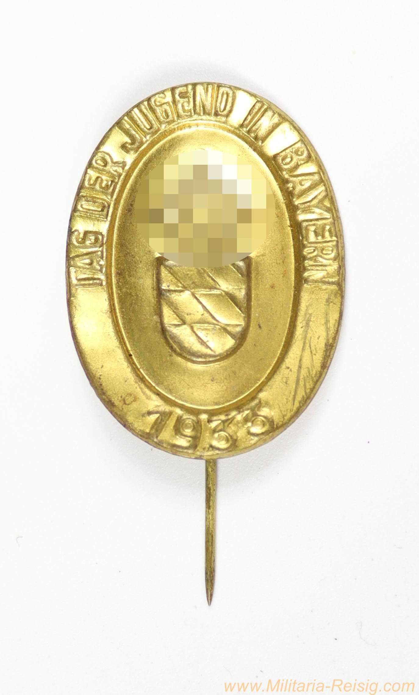 Abzeichen - "Tag der Jugend in Bayern 1933" 