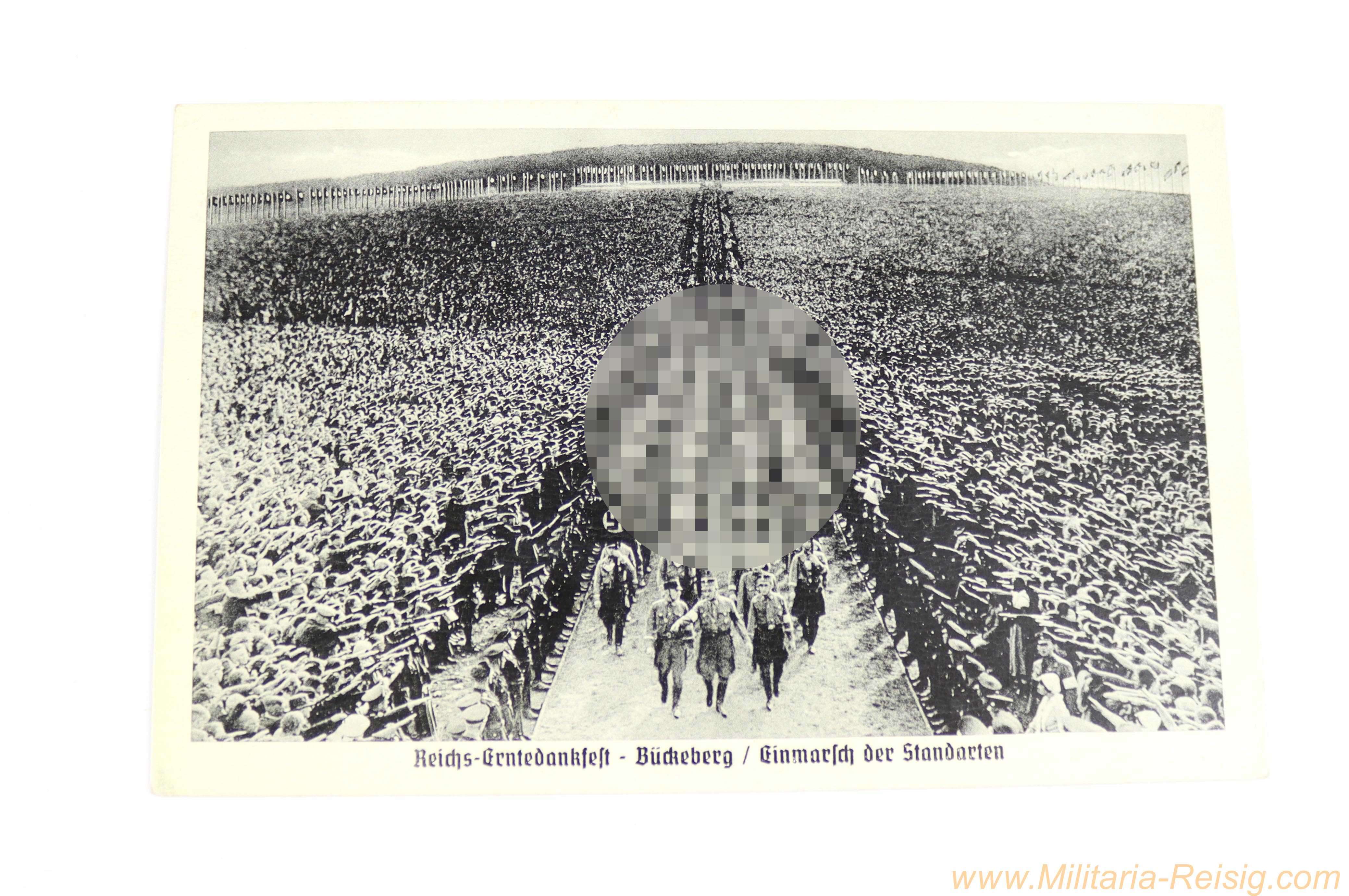 Reichserntedankfest Bückeberg – "Einmarsch der Standarten" (Postkarte)