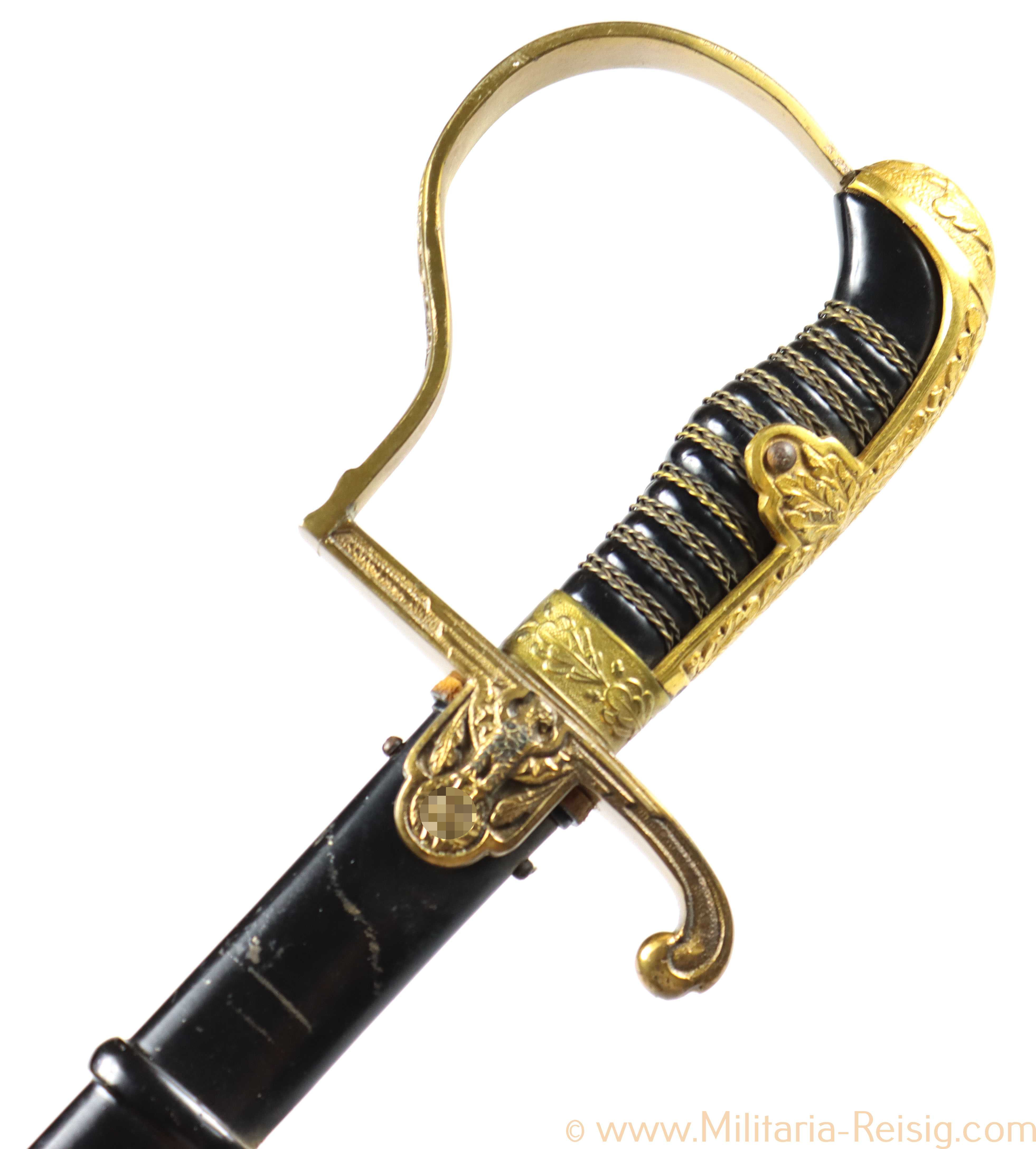 Wehrmacht Säbel für Offiziere, Hersteller Alcoso, Solingen