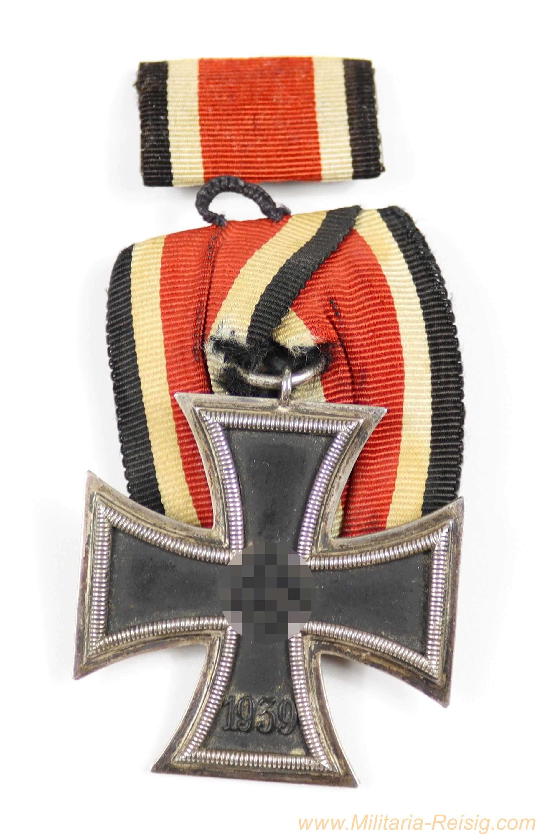 Eisernes Kreuz 2. Klasse 1939 an Einzelspange - Otto Schickle (L/15)