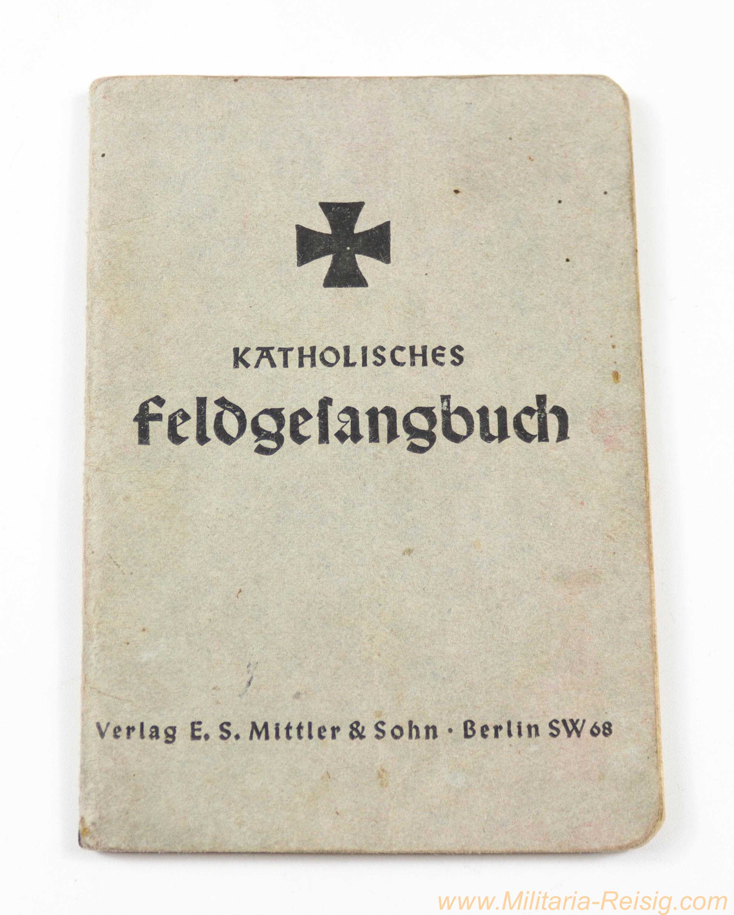 Katholisches Feldgesangbuch der Wehrmacht, Verlag E. S. Mittler & Sohn, Berlin