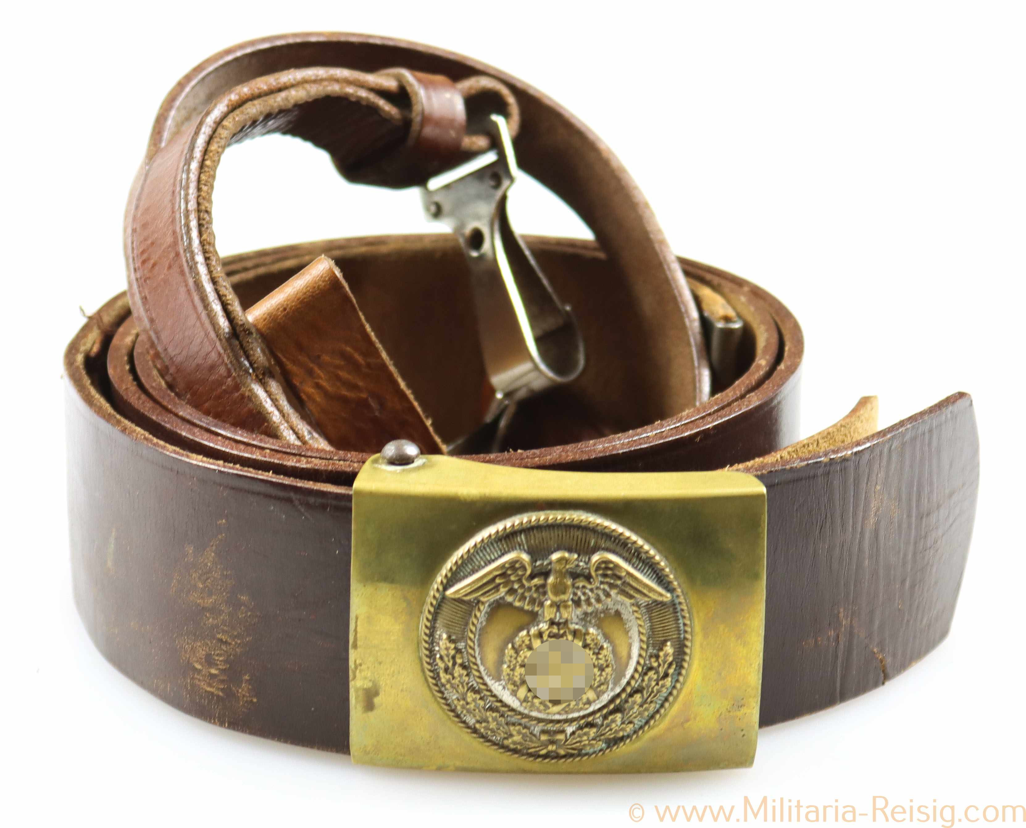 SA Koppelschlos mit Koppelriemen und Schulterriemen