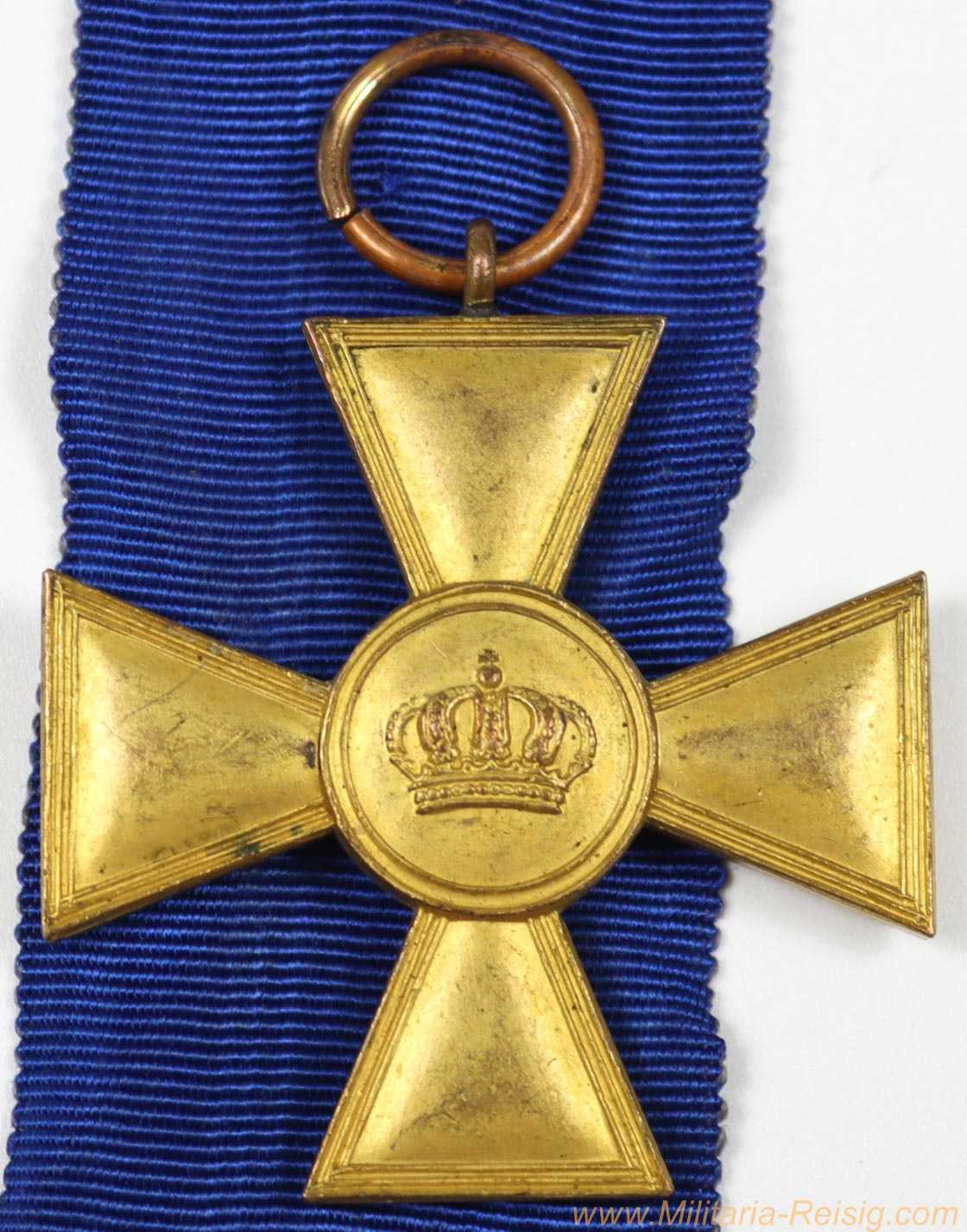 Preußen - Dienstauszeichnung 1. Klasse 1913 für 15 Jahre