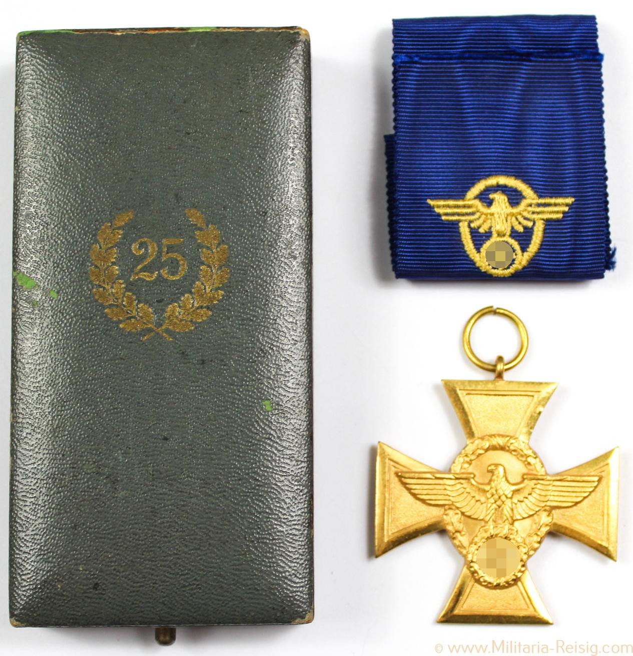 Polizei Dienstauszeichnung Gold für 25 Jahre