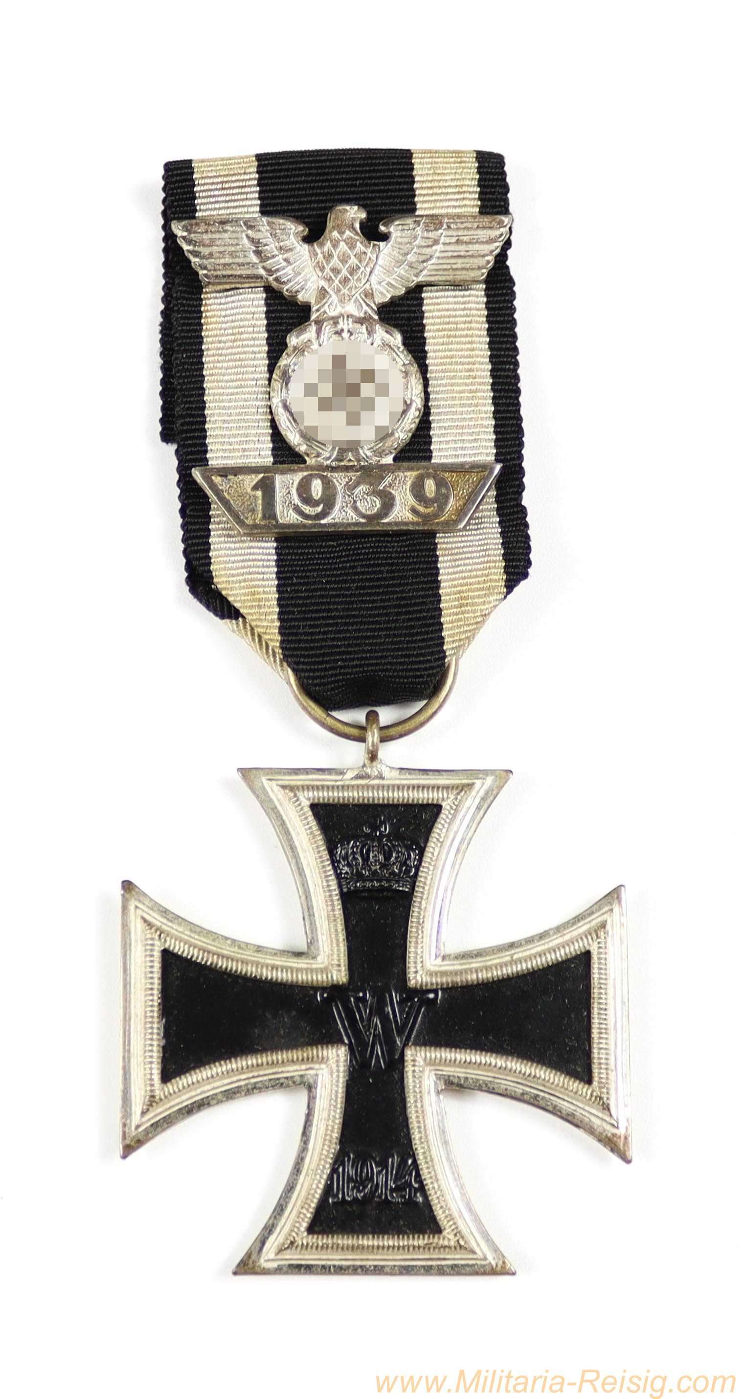 Eisernes Kreuz 2. Klasse 1914 mit Wiederholungsspange 1939