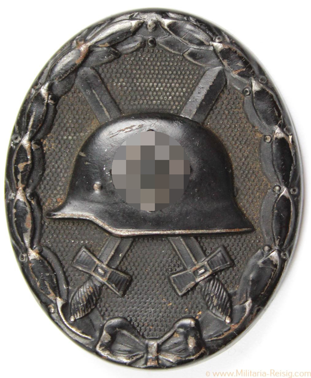 Verwundetenabzeichen 1939 in Schwarz, Herst. Steinhauer & Lück, Lüdenscheid
