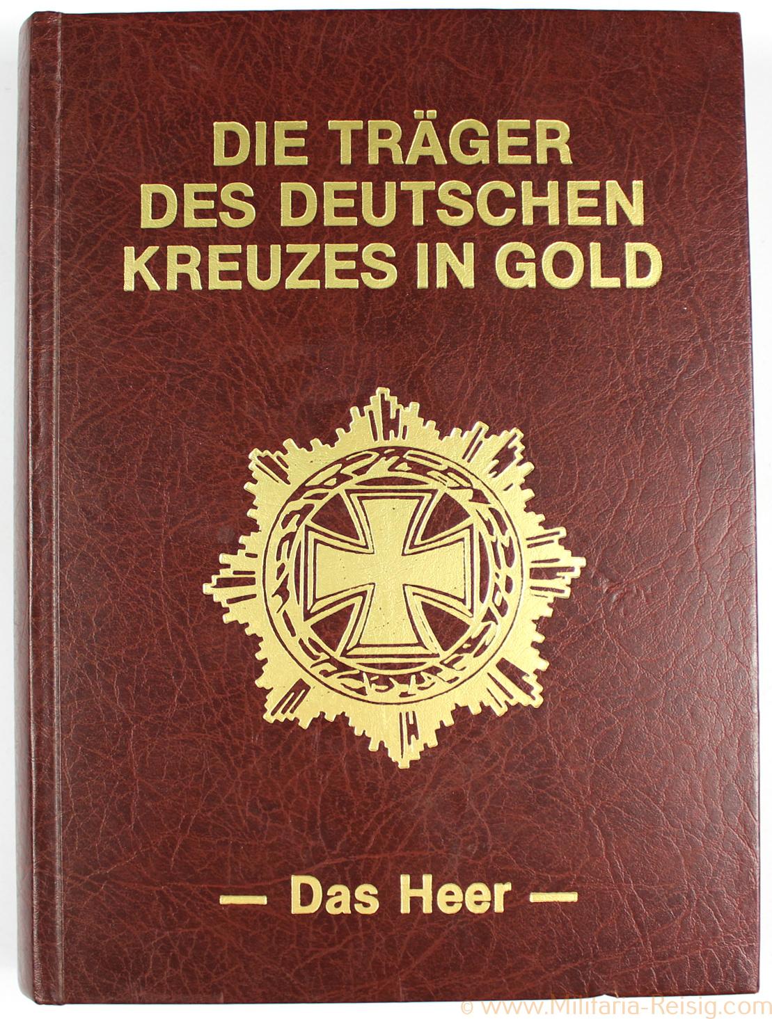 Die Träger des Deutschen Kreuzes in Gold