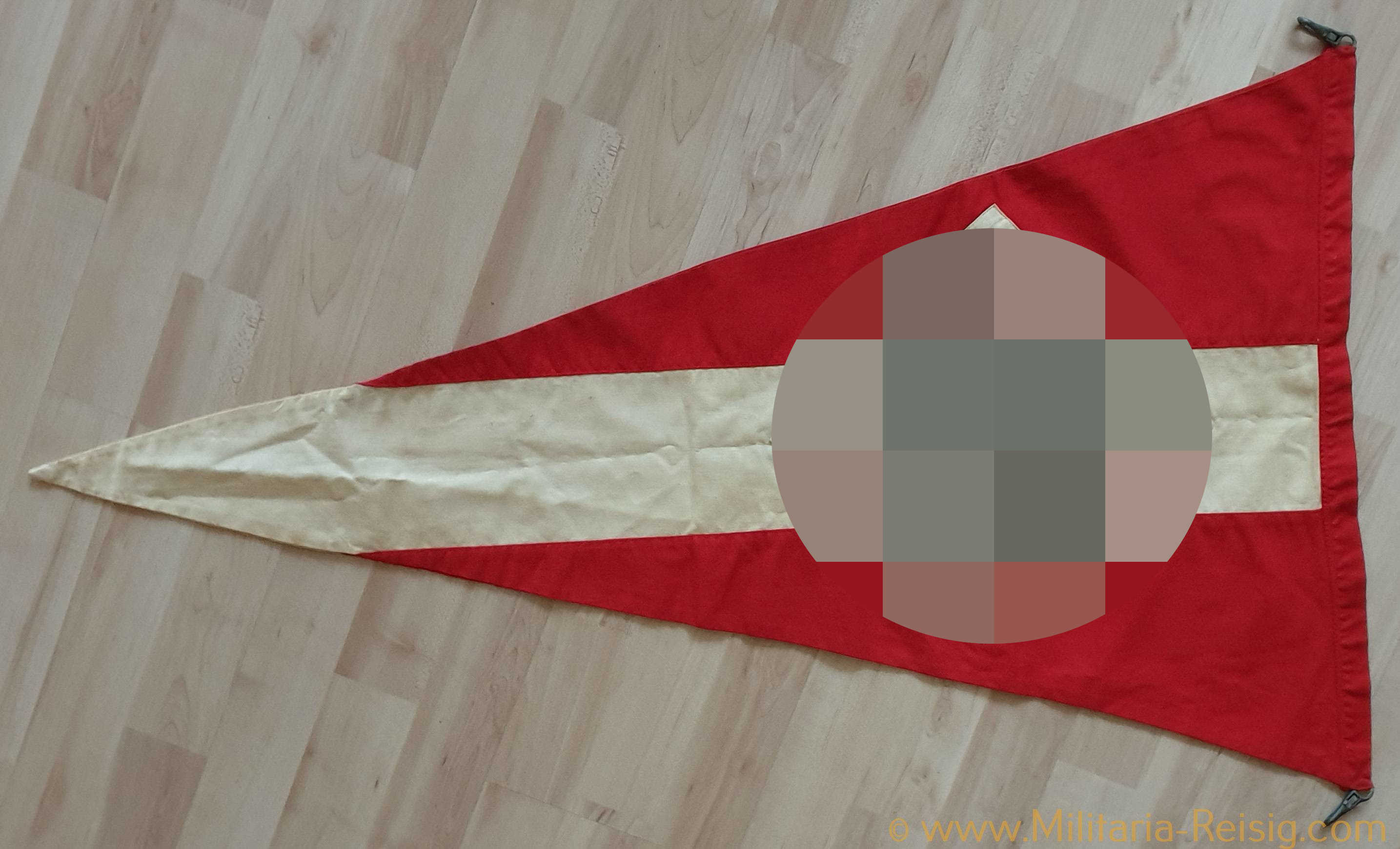 Bund Deutscher Mädel (BDM) Wimpel mit RZM-Etikett! Selten