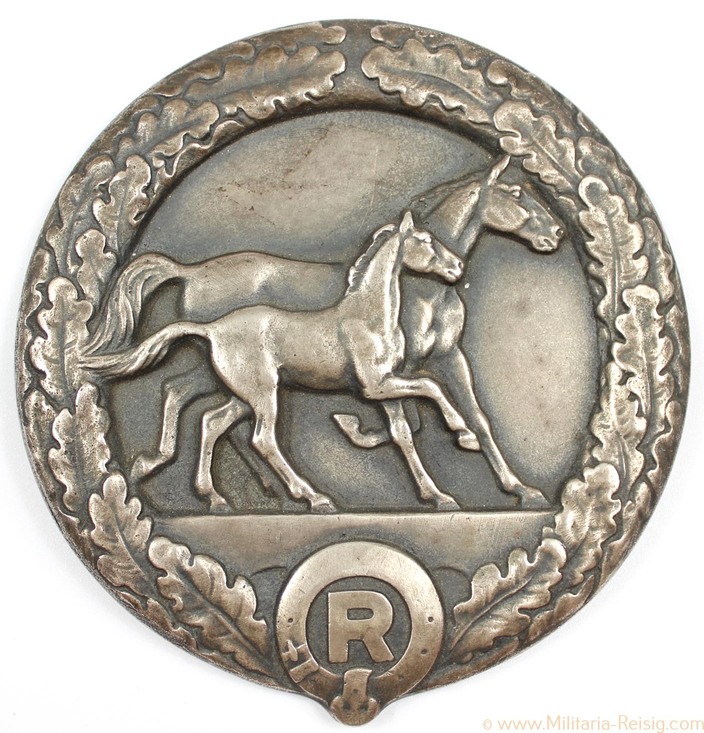 Plakette - "Reichsverband für Zucht und Prüfung Deutschen Warmbluts"