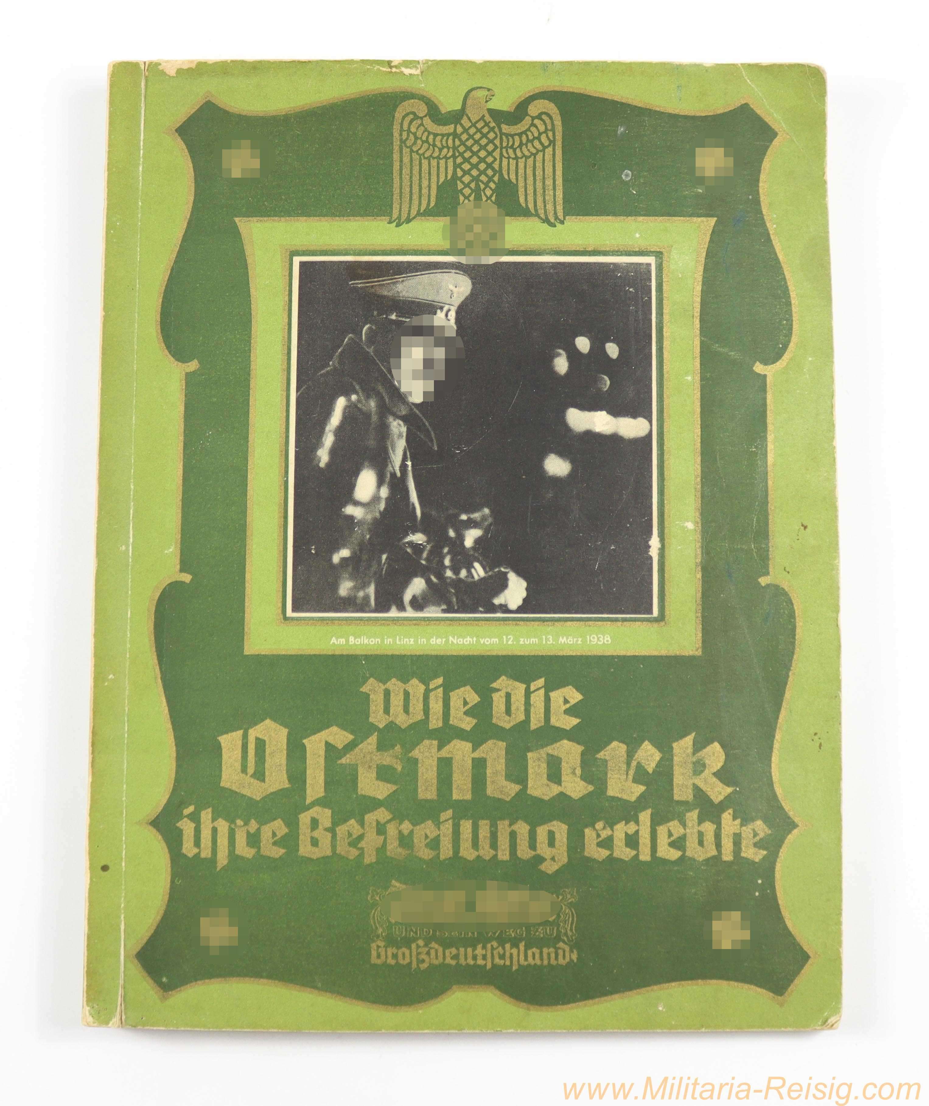 Zigarettenbilderalbum "Wie die Ostmark ihre Befreiung erlebte – Adolf Hitler und sein Weg zu Großdeutschland", Hrsg. Heinrich Hoffmann (1940)
