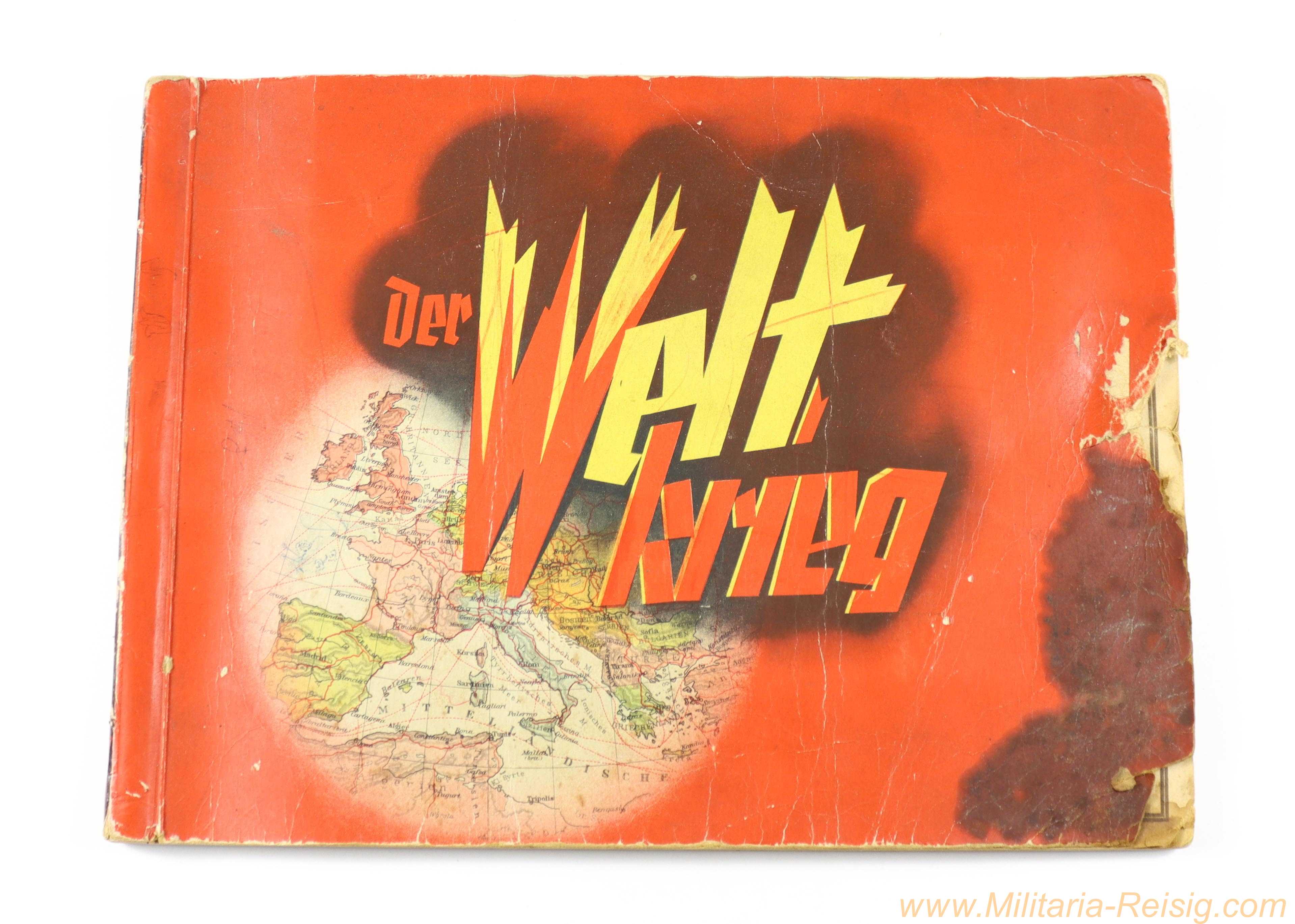 Sammelbilderalbum "Der Weltkrieg 1914-1918", Cigaretten-Bilderdienst Dresden