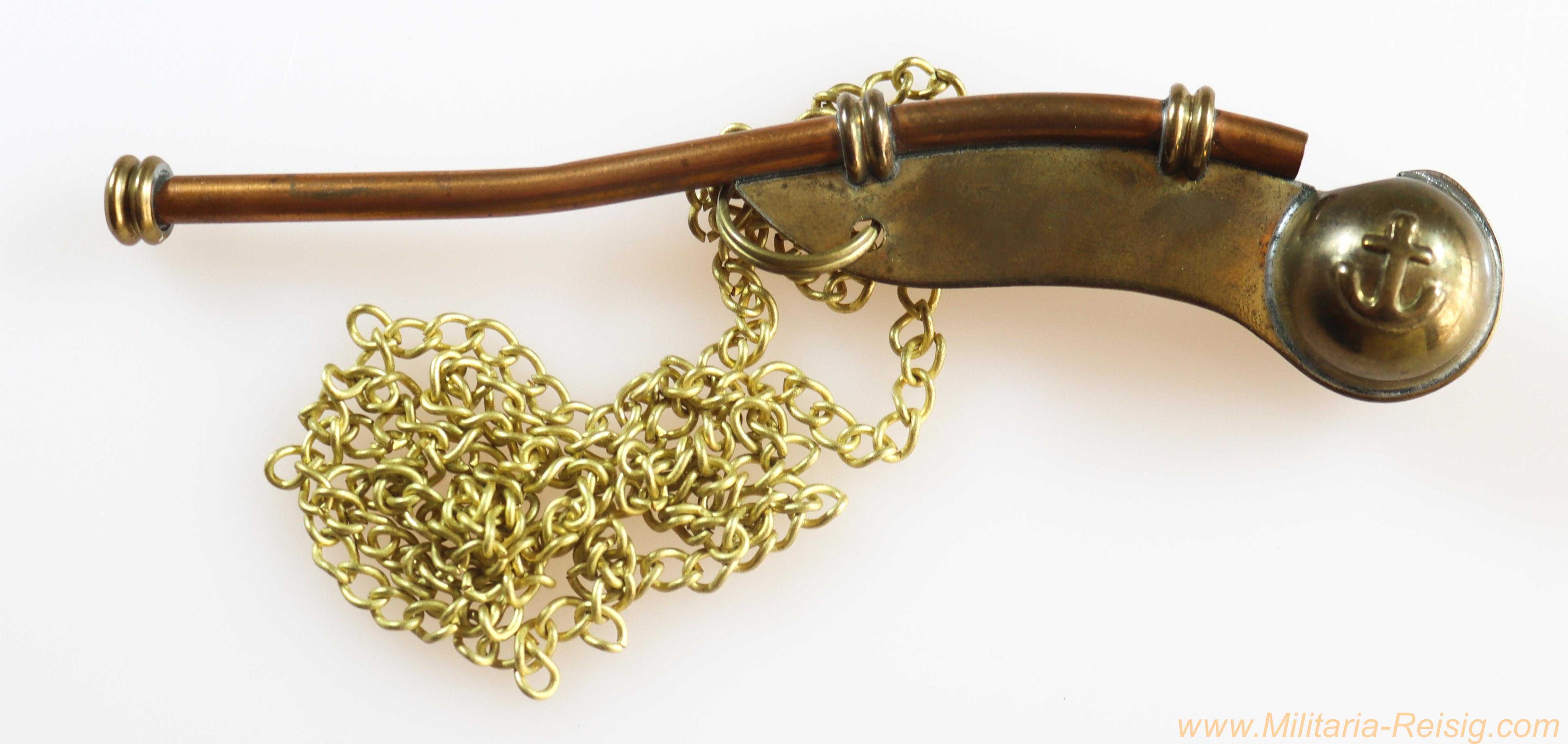 Kriegsmarine Pfeife für einen Bootsmann