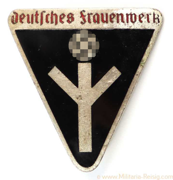 Mitgliedsabzeichen NS-Frauenschaft, Hersteller RZM M1/102, 32 mm