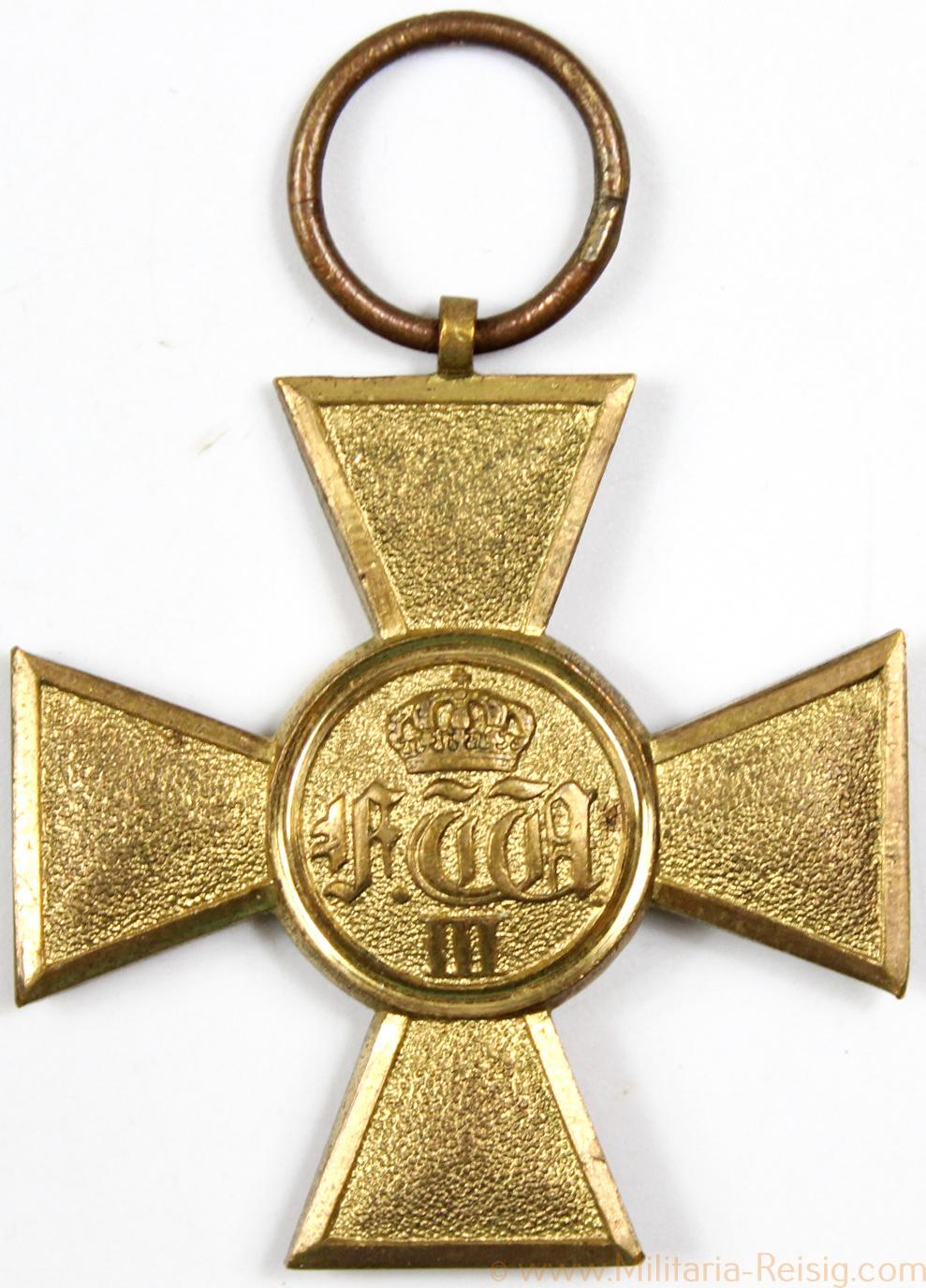 Dienstauszeichnung für Offiziere 1825, Preußen