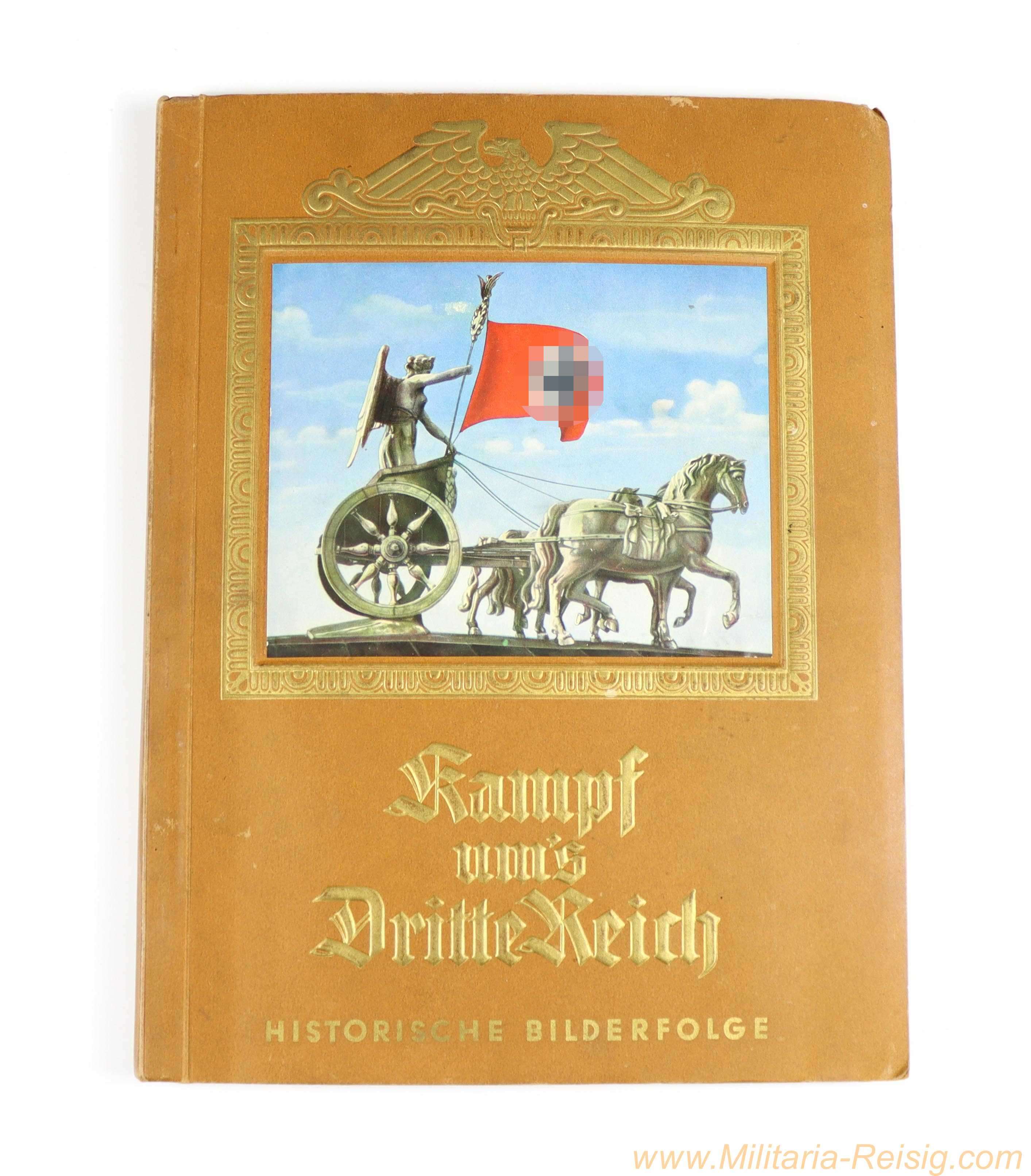 Sammelbilderalbum "Kampf um´s Dritte Reich"