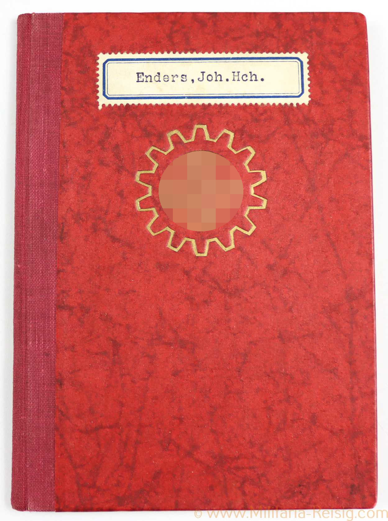 DAF Mitgliedsbuch, Gau Hessen-Nassau