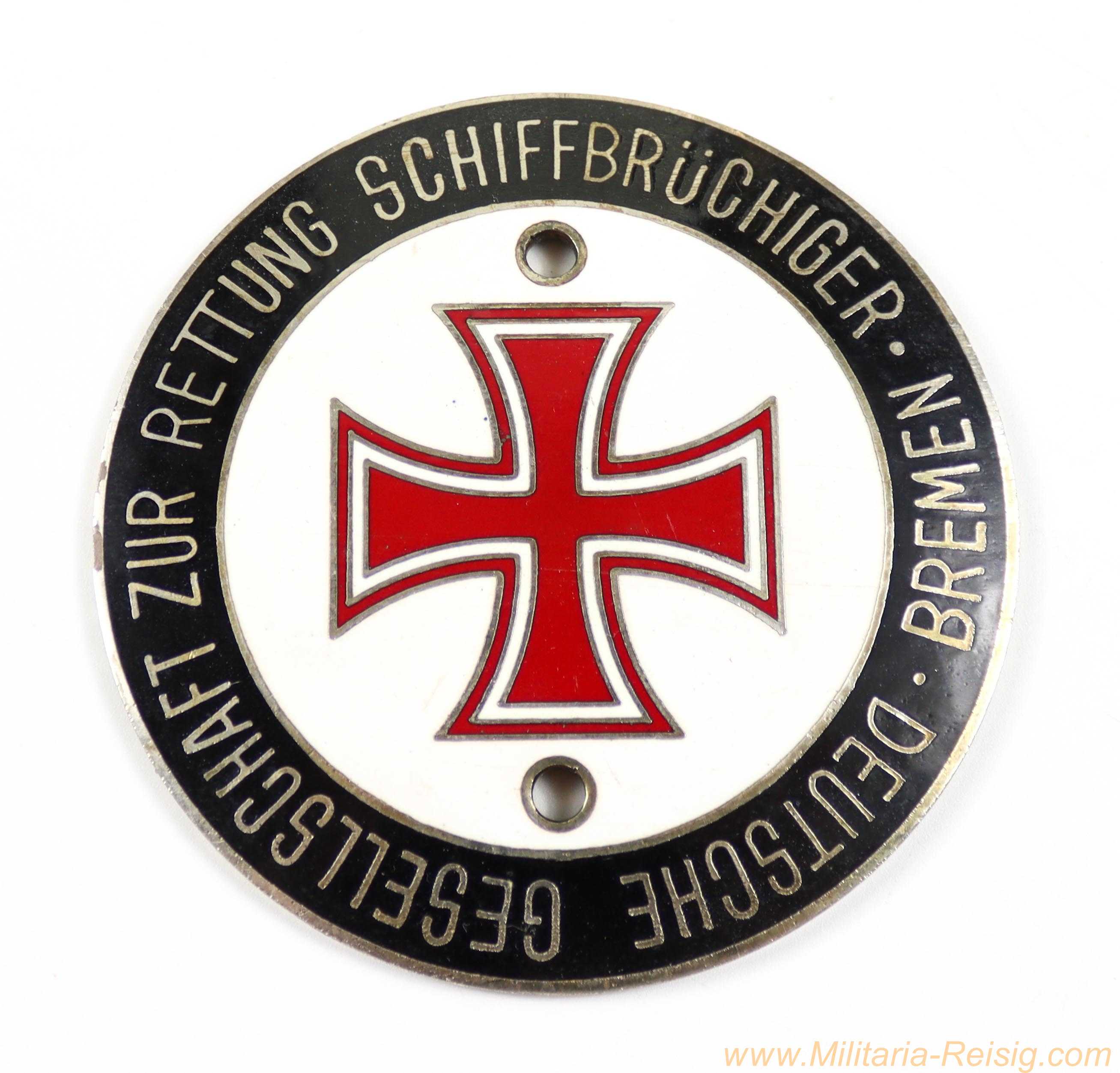 Plakette "Deutsche Gesellschaft zur Rettung Schiffbrüchiger – Bremen"