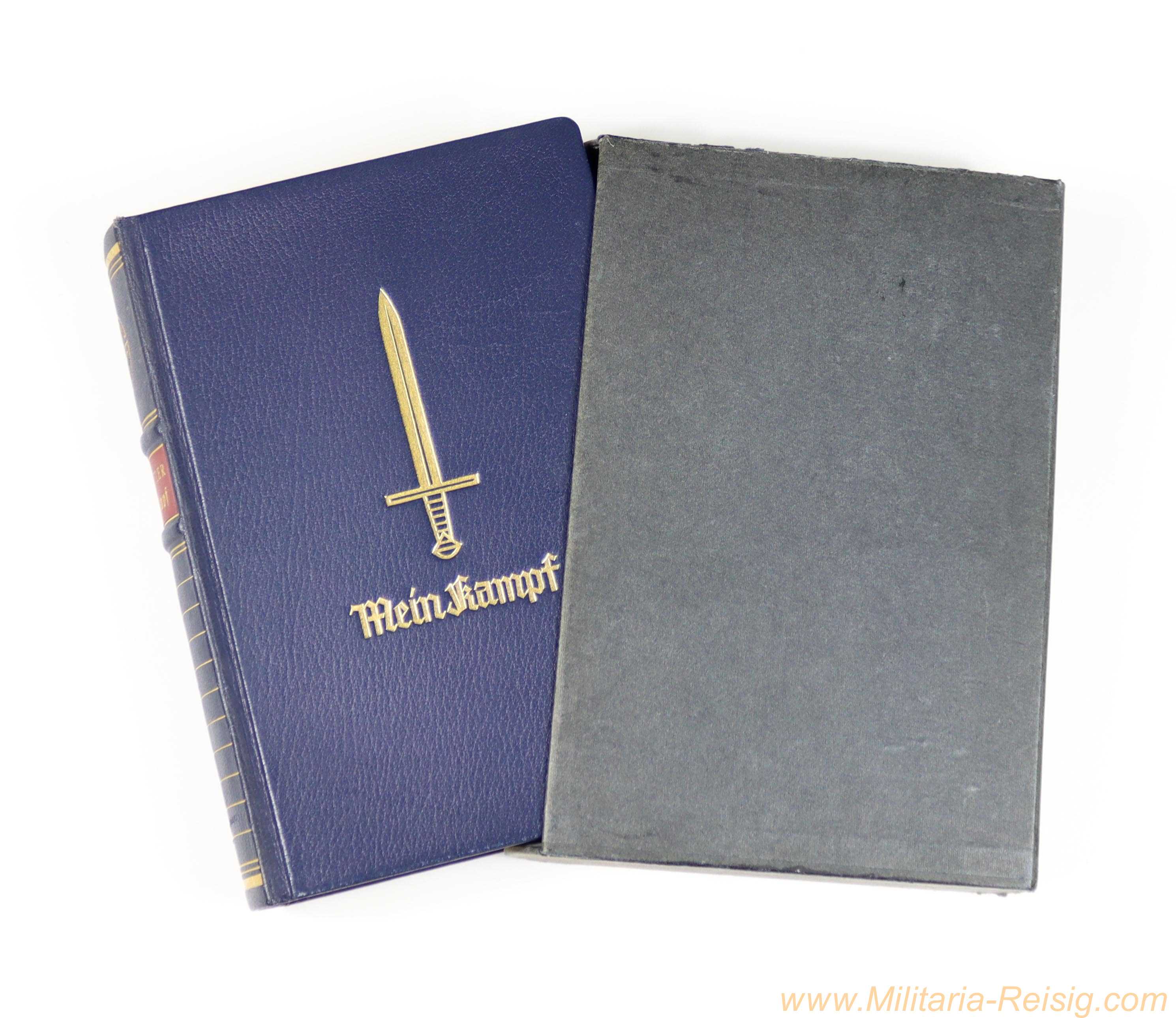 Mein Kampf Jubiläumsausgabe 1939 im Schuber 