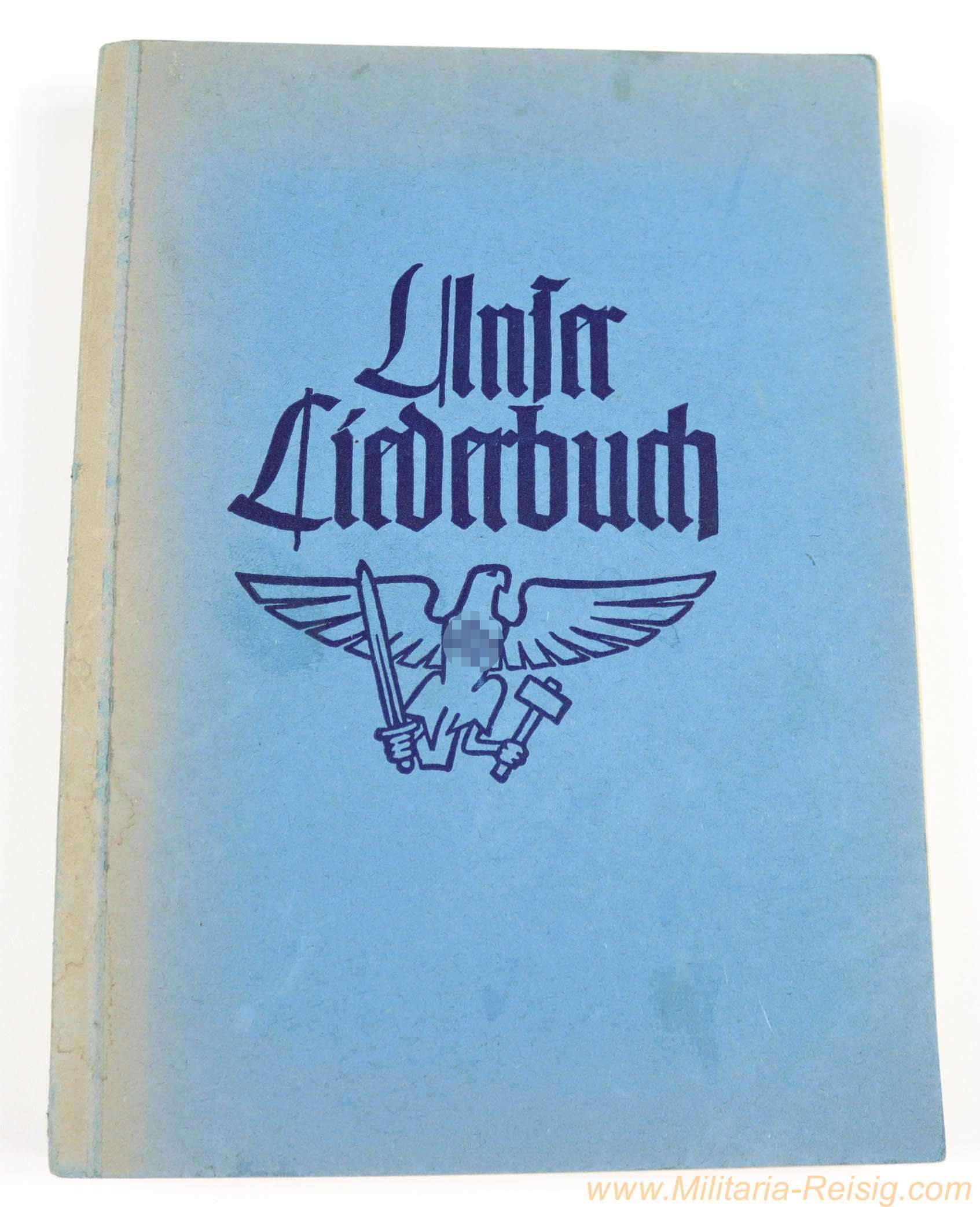 HJ Liederbuch "Unser Liederbuch" - Drittes Reich, ca. 1930er Jahre